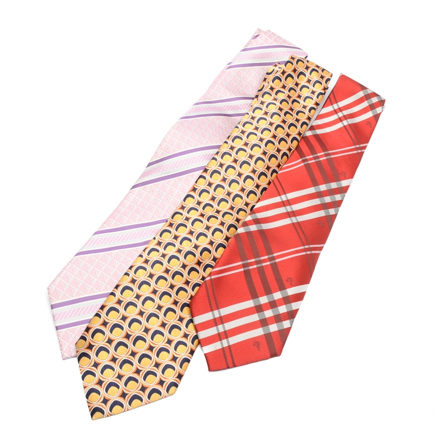 Silk Neckties including Burberry