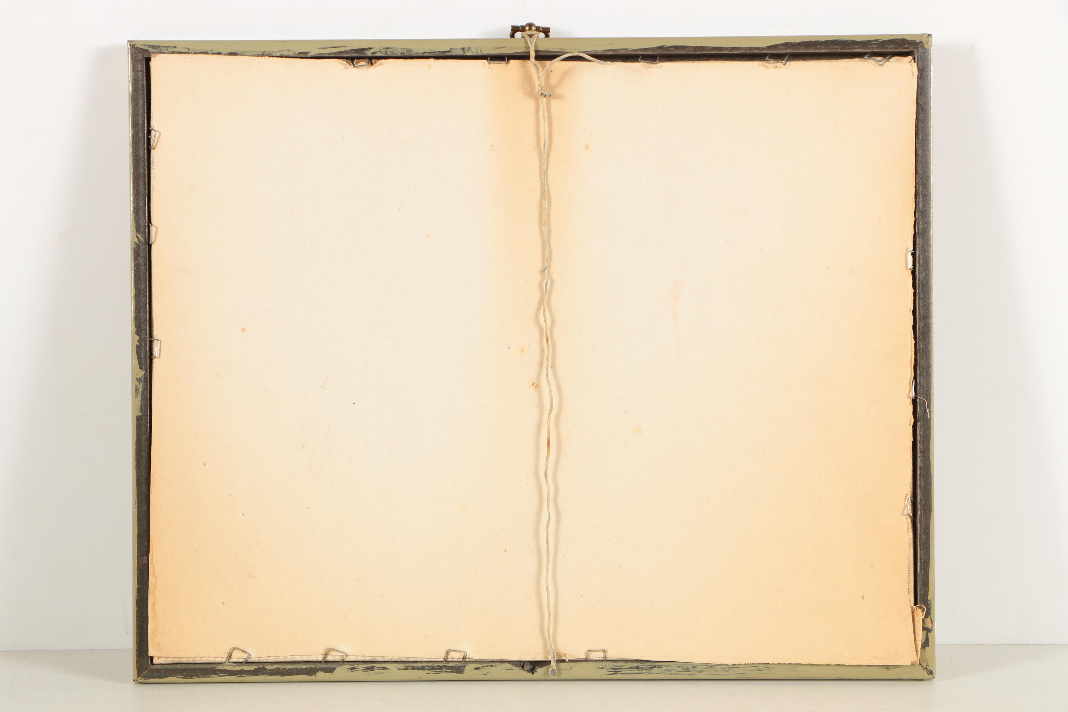 Hand-Stitched Embroidery Pieces Including Samplers and a Lake Scene