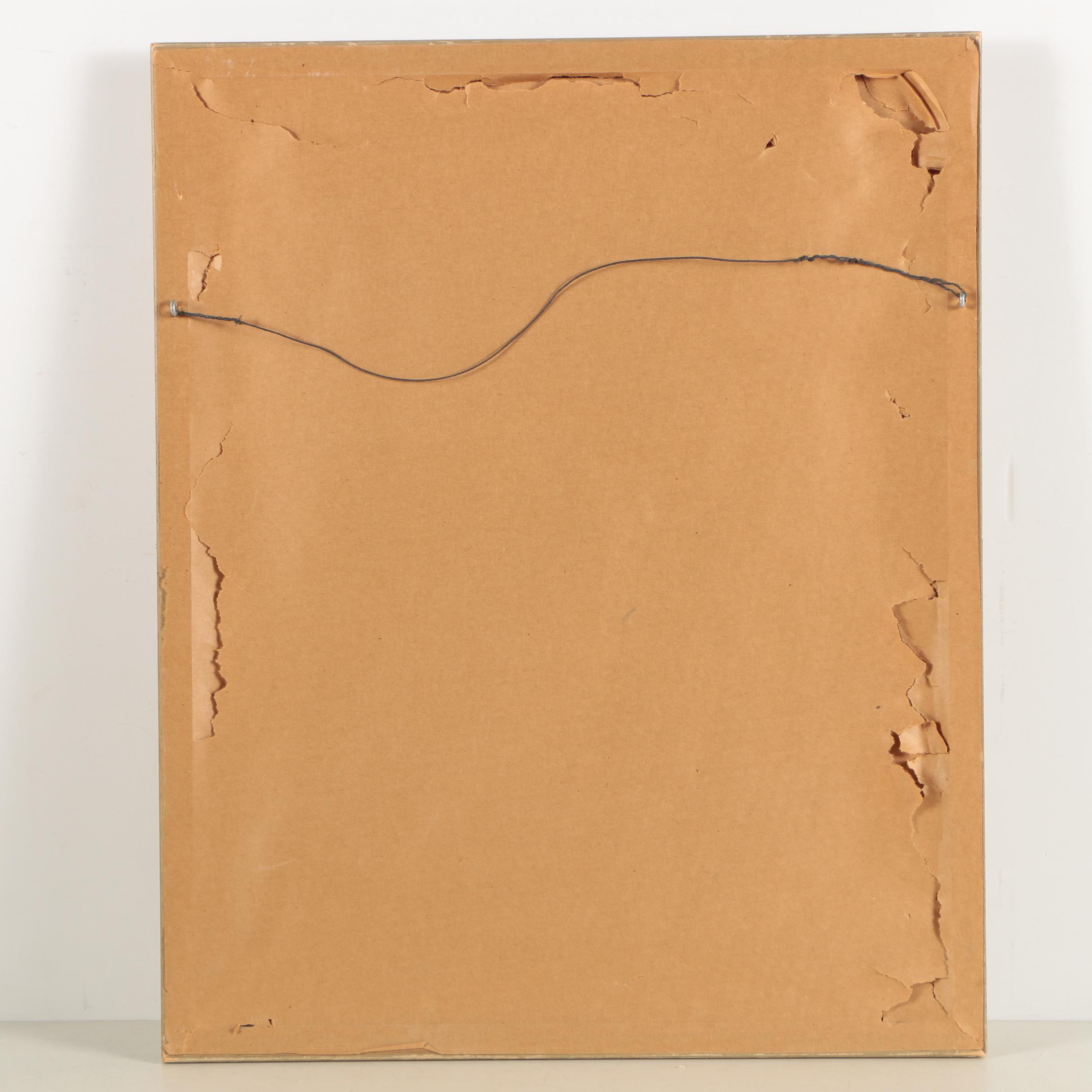 Hand-Stitched Embroidery Pieces Including Samplers and a Lake Scene