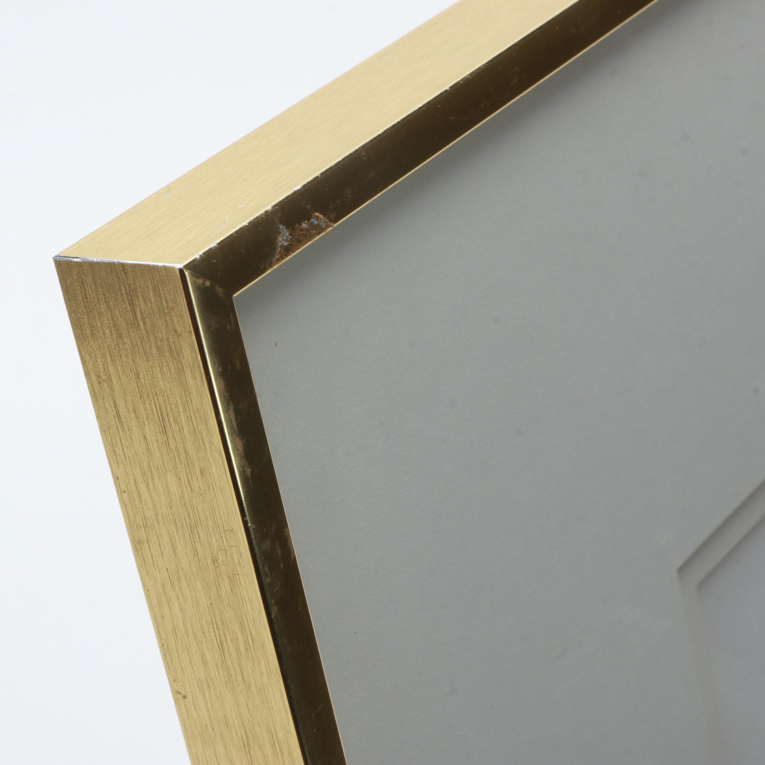 (Pri)Nancy Louvier Artist's Proof Color Etching on Embossed Paper "Tiger's Gate"