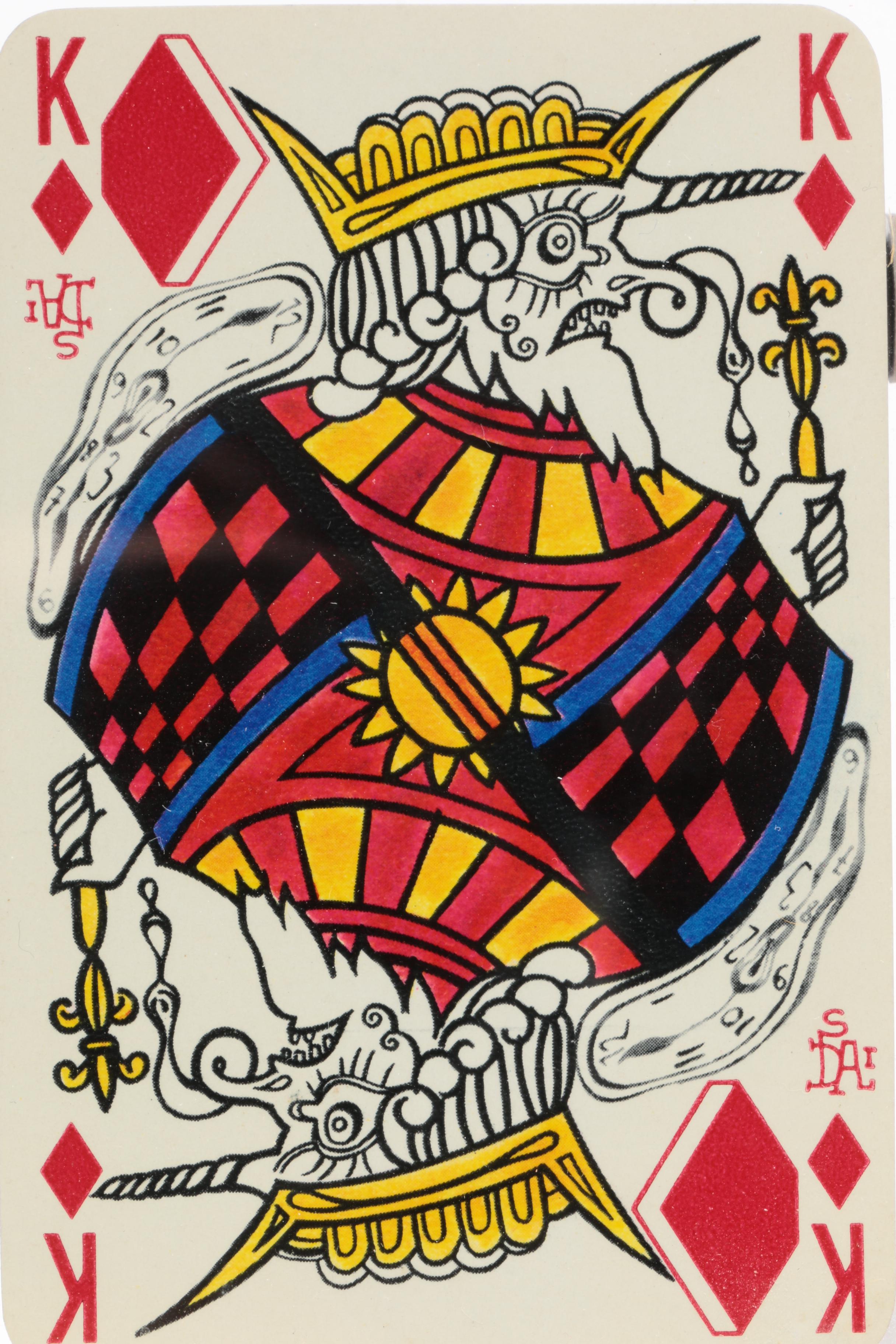 Offset Lithograph Playing Cards Designed by Salvador Dalí