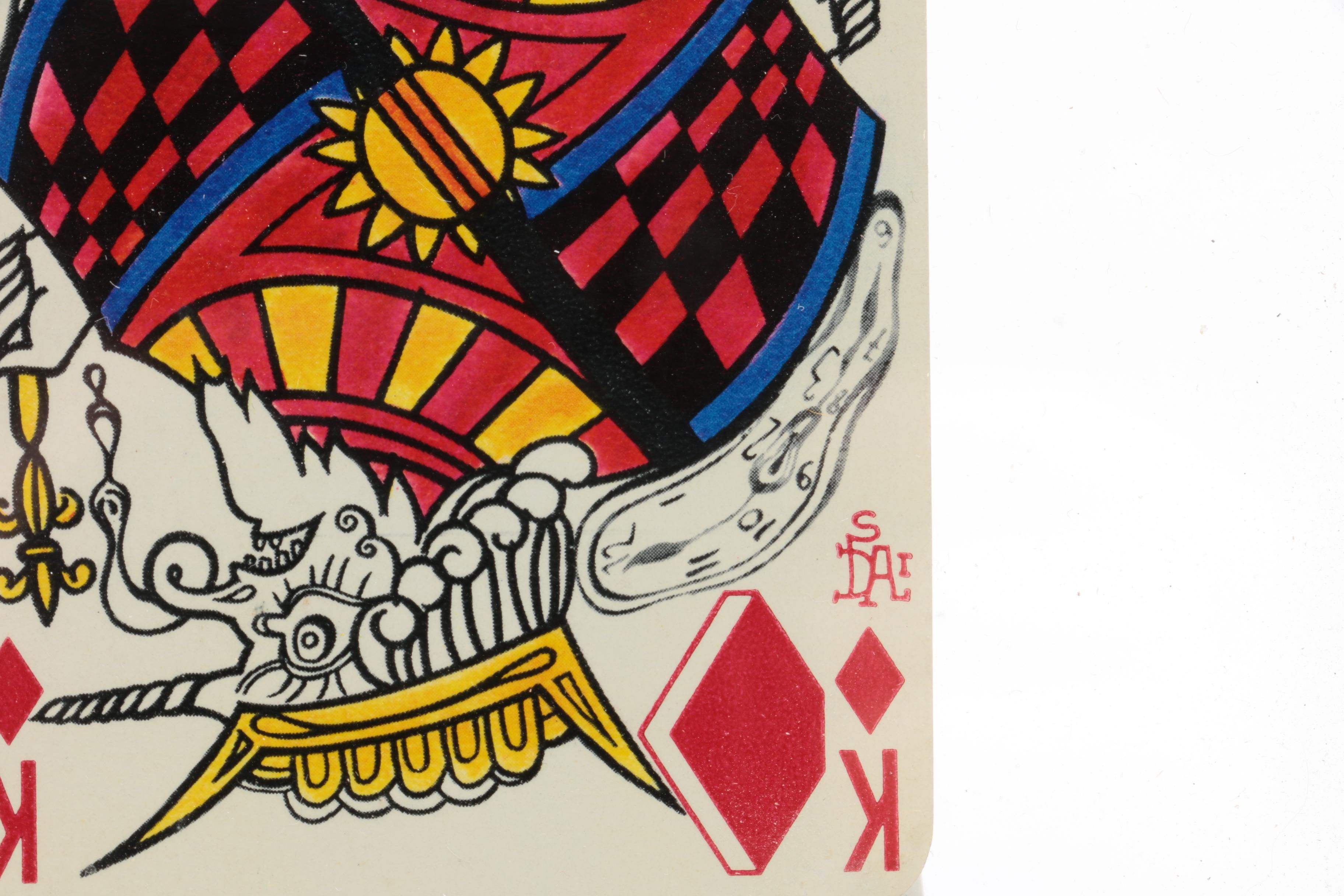 Offset Lithograph Playing Cards Designed by Salvador Dalí