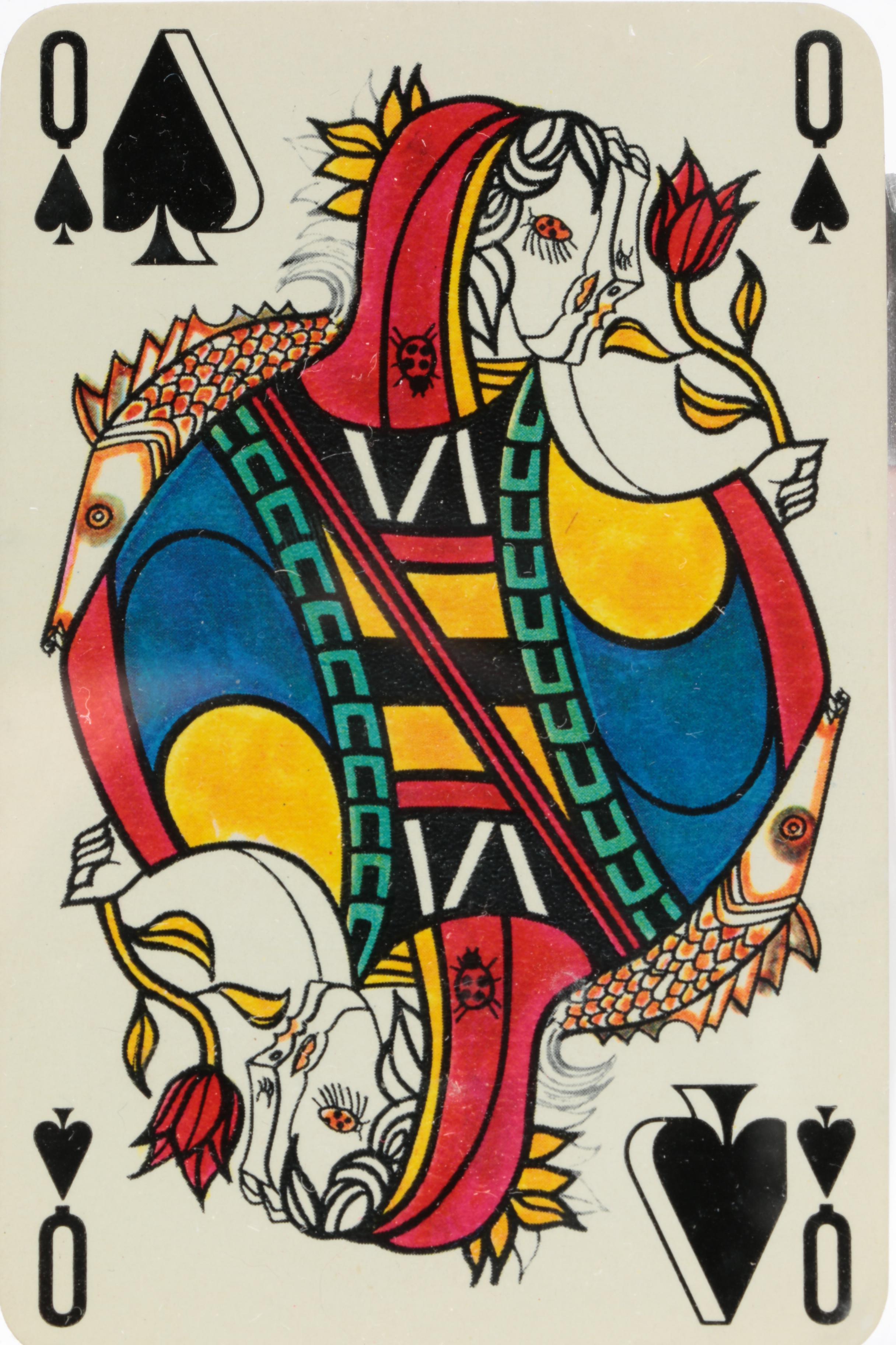 Offset Lithograph Playing Cards Designed by Salvador Dalí
