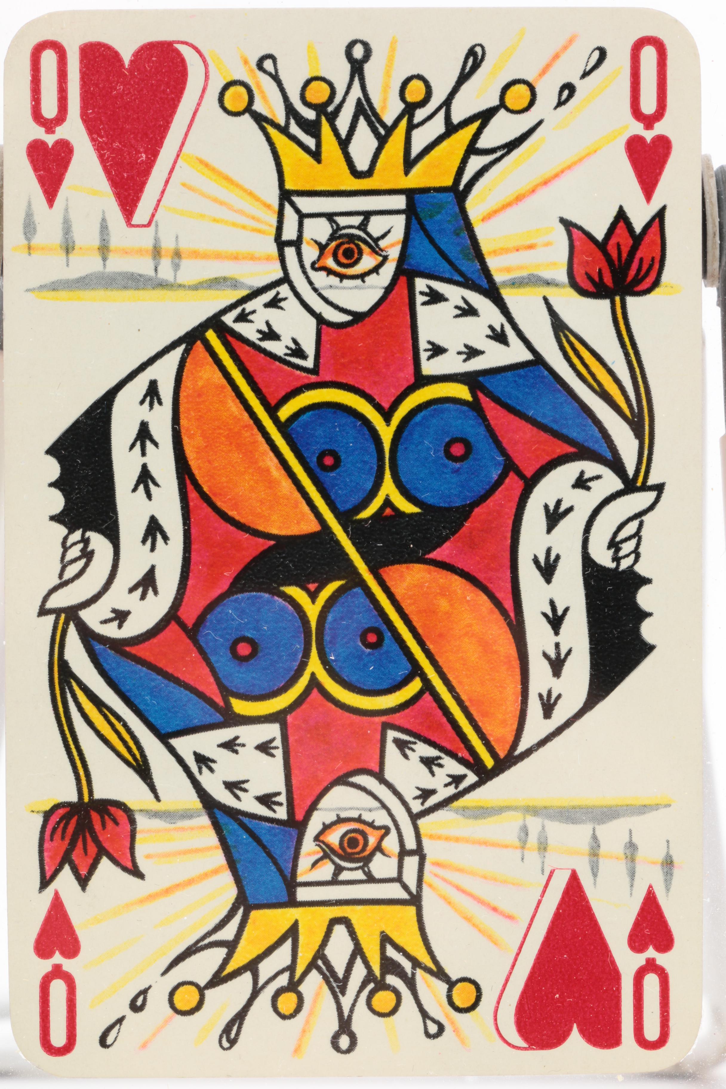 Offset Lithograph Playing Cards Designed by Salvador Dalí