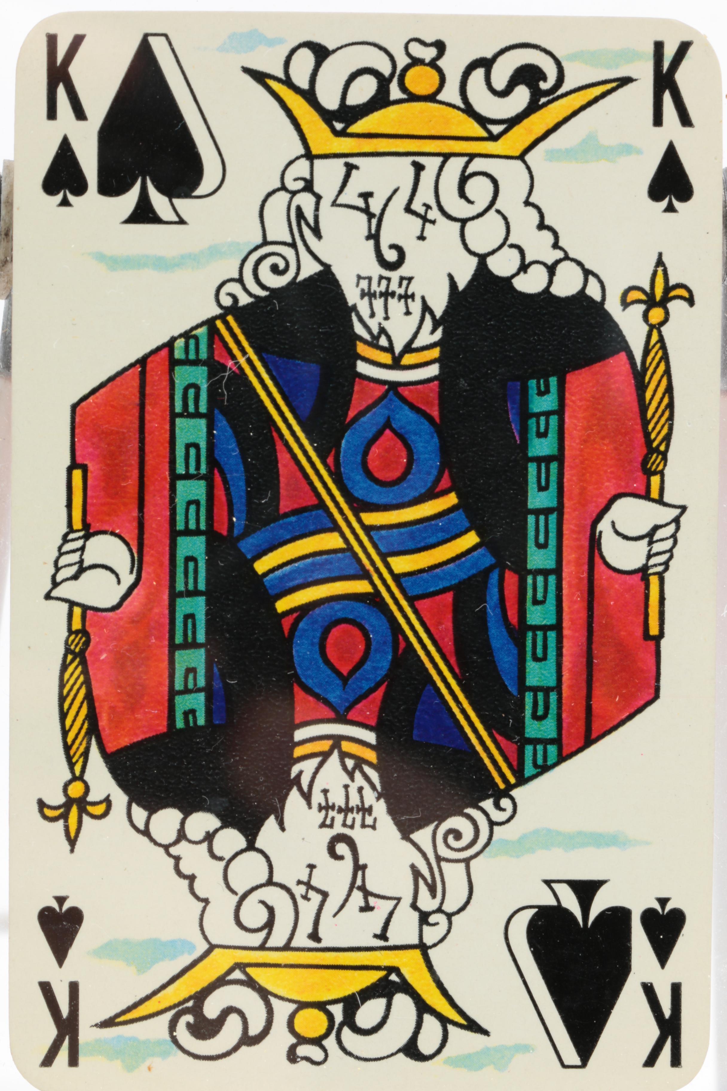 Offset Lithograph Playing Cards Designed by Salvador Dalí