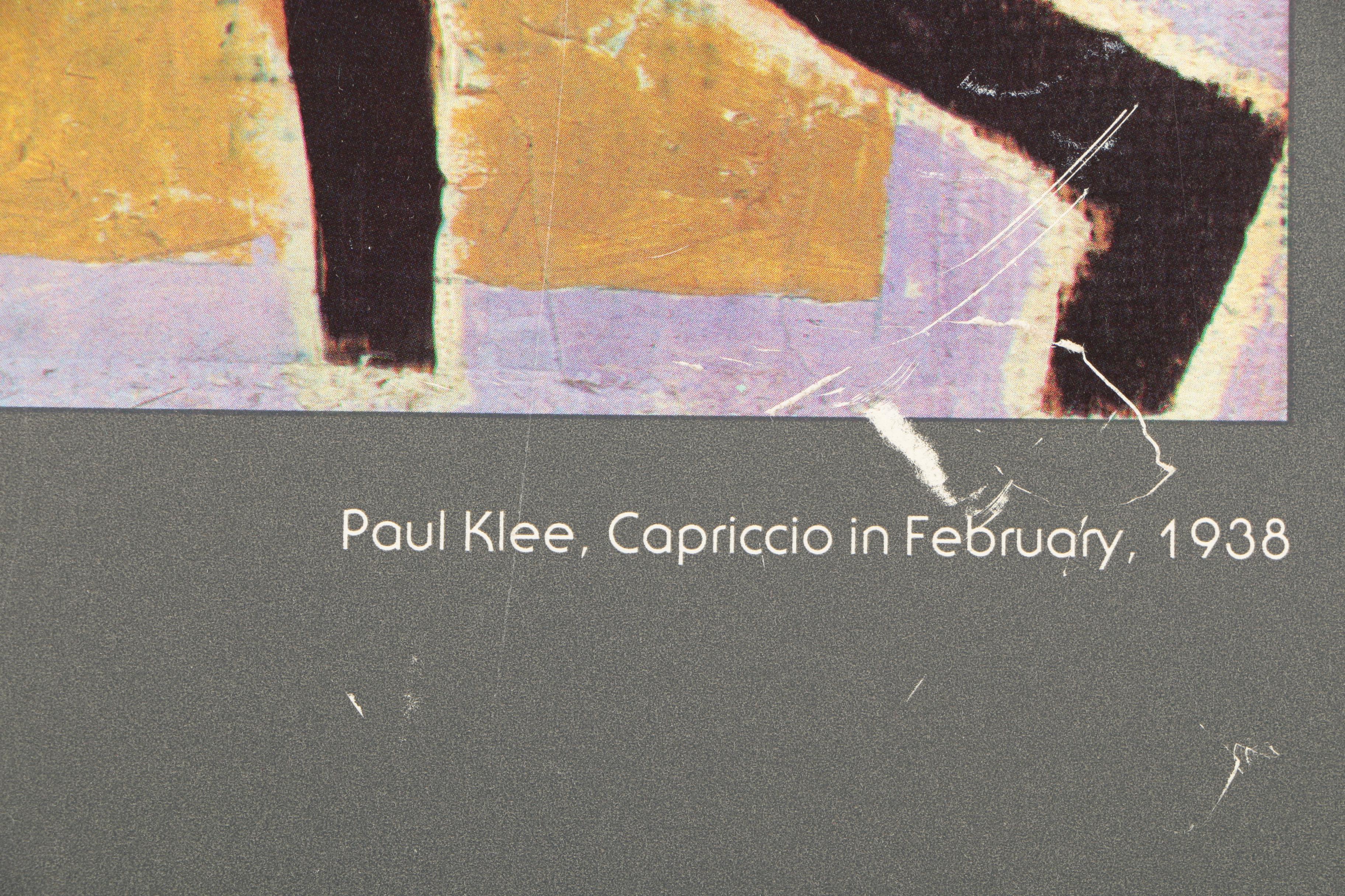 National Gallery of Art Exhibition Poster After Paul Klee