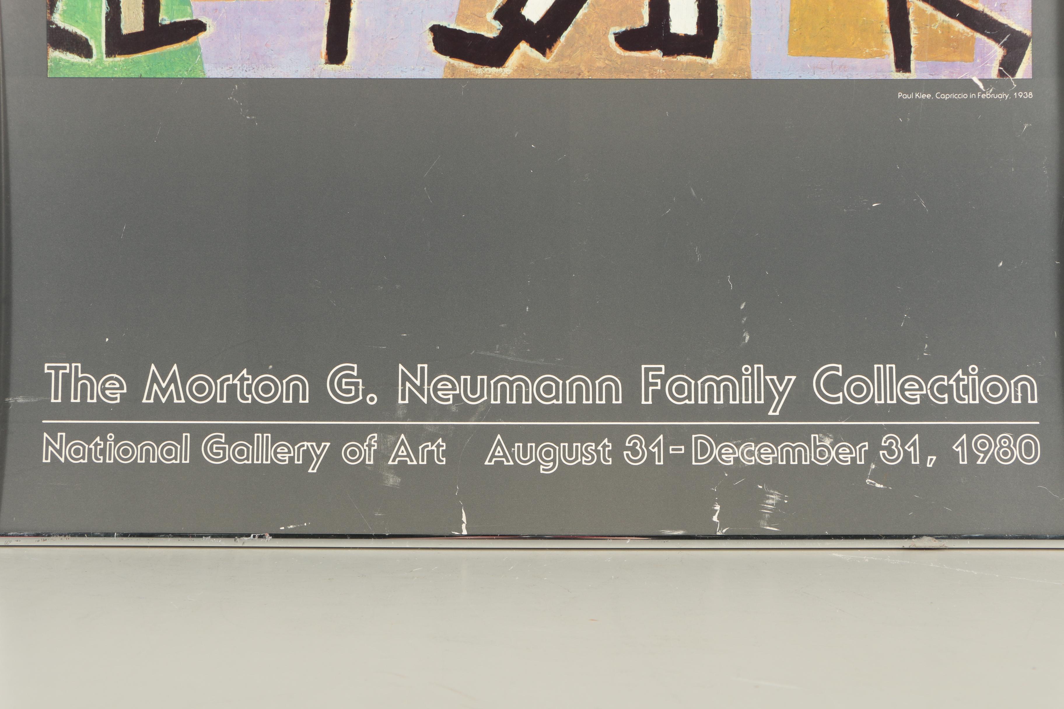 National Gallery of Art Exhibition Poster After Paul Klee