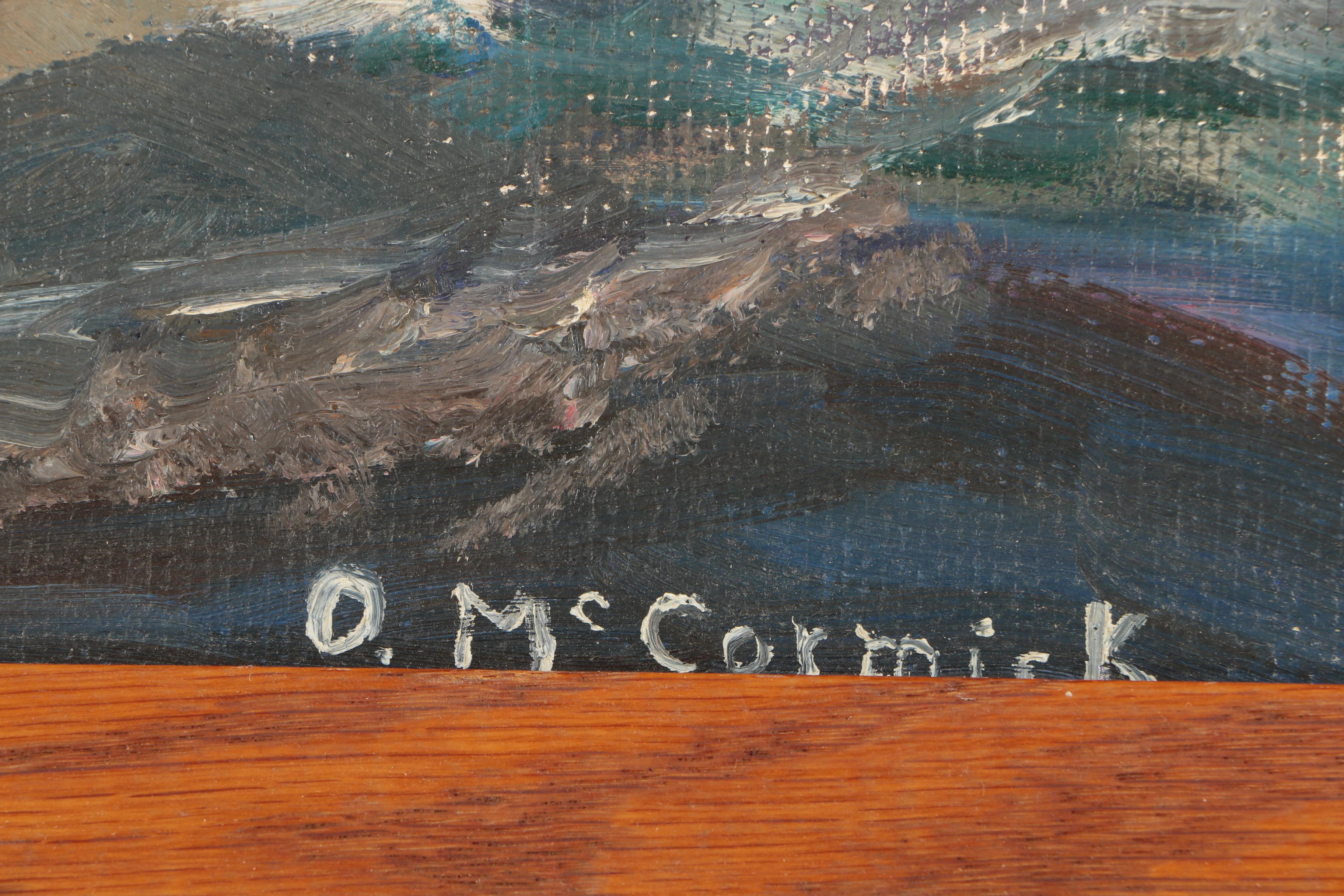 D. McCormick Oil Painting