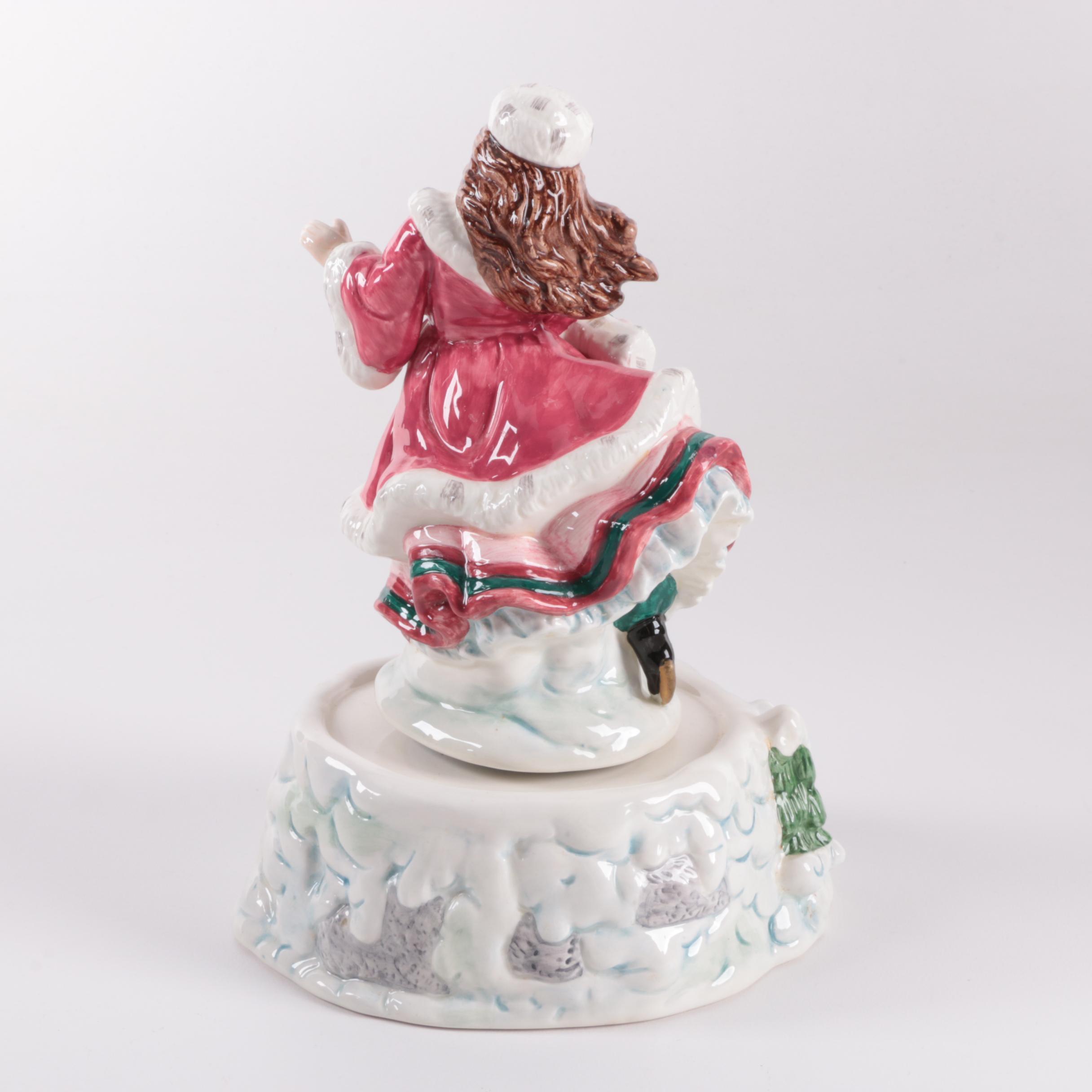 Snowglobes and Musical Figurine