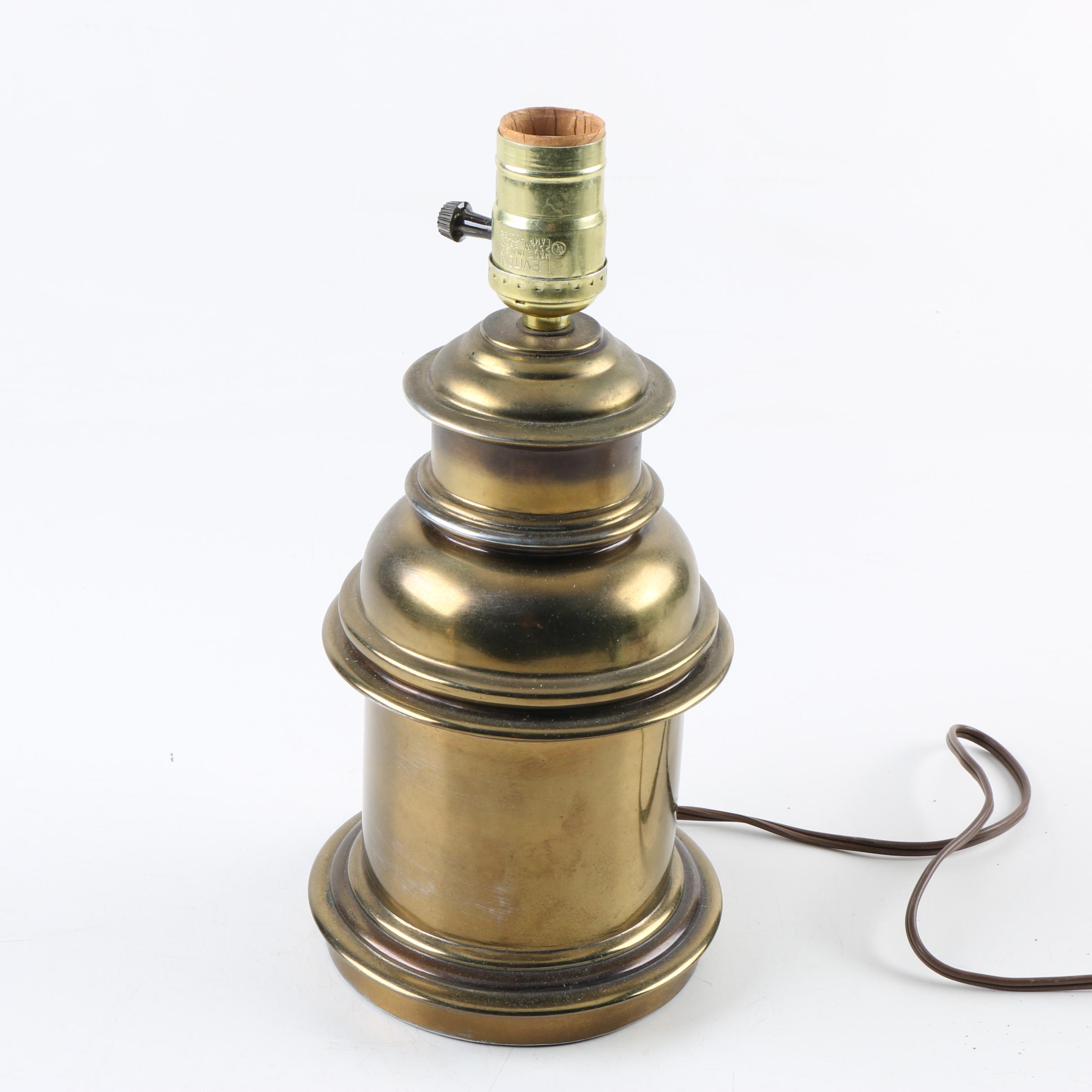 Vintage Brass Lamps including Baldwin