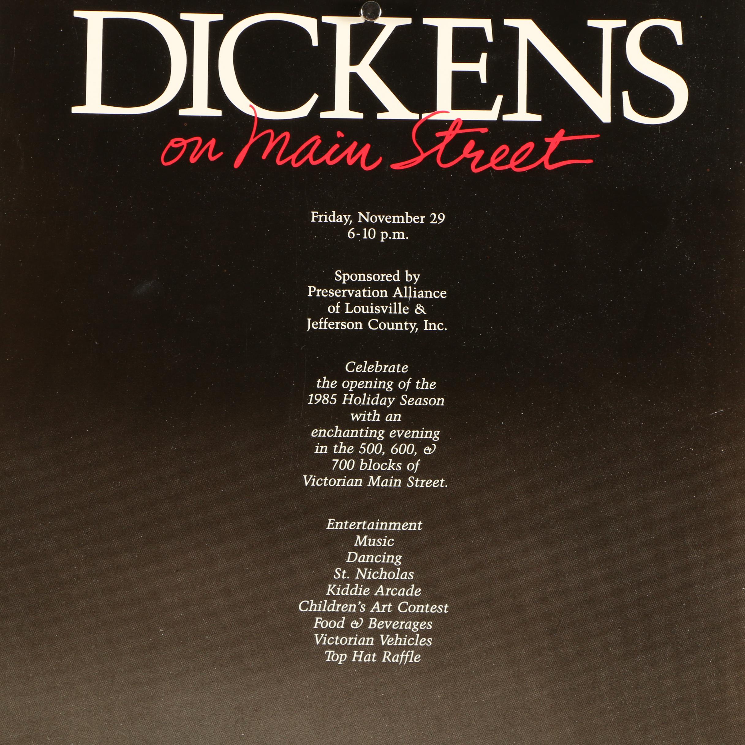 Offset Lithograph Louisville Theatrical Advertisement Posters