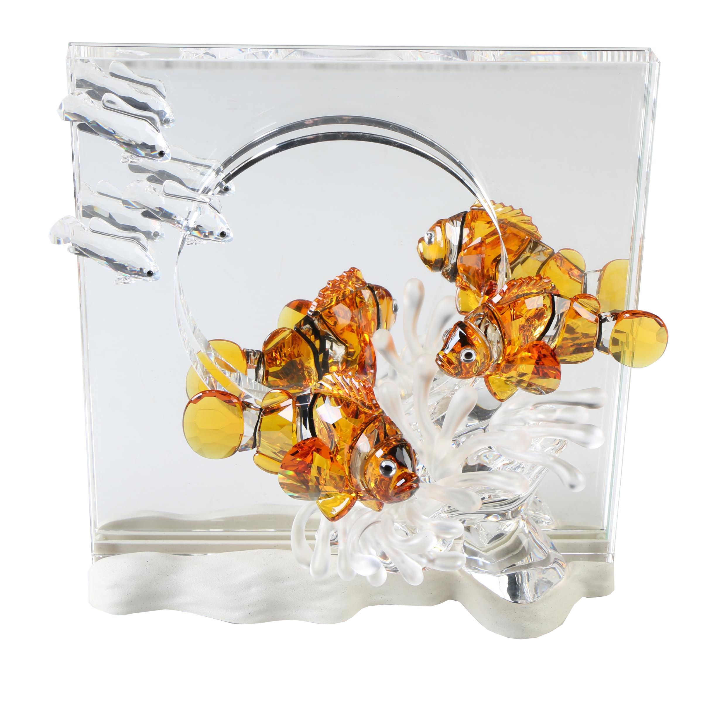 2005 Swarovski Crystal Society Wonders of the Sea "Harmony" Figurine