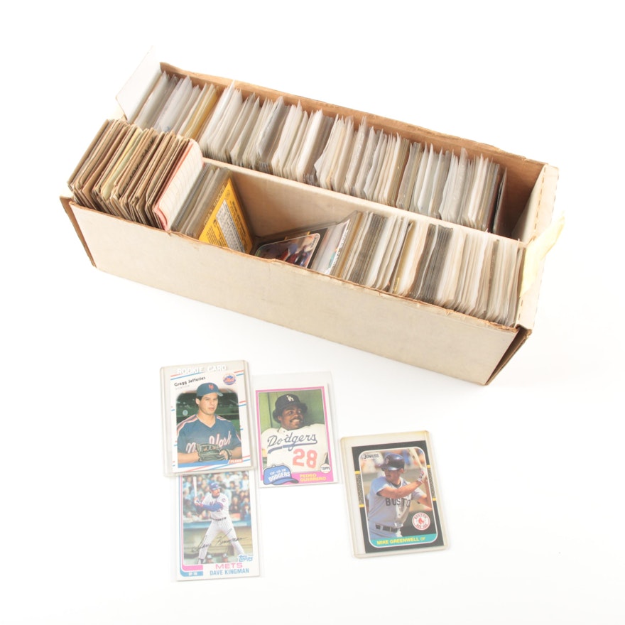 Collection of Sports Cards Including Gregg Jefferies Rookie Card
