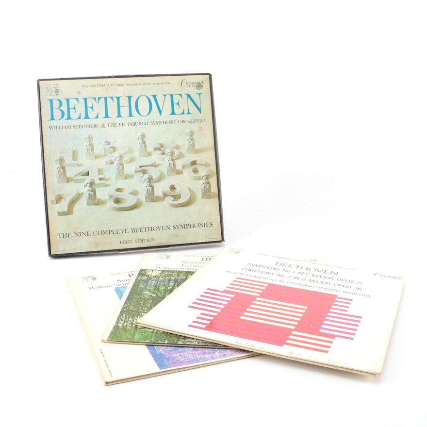 Beethoven Records and Boxed Set by the Pittsburgh Symphony Orchestra