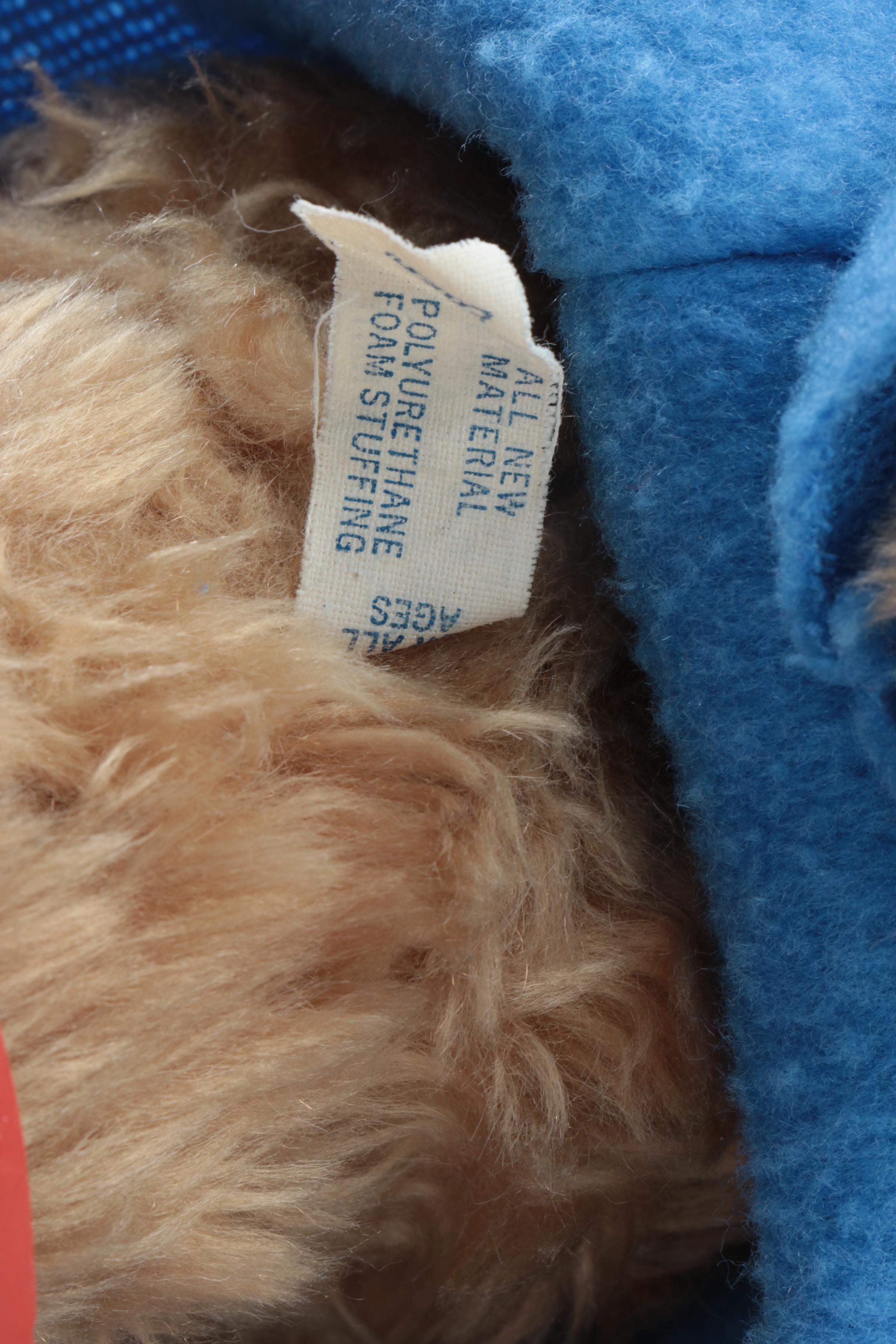 Eden Toys Inc. "Paddington Bear" Plush Teddy