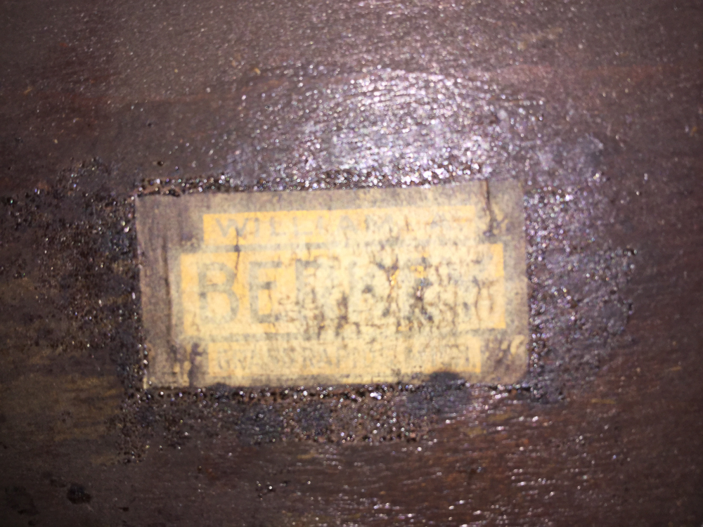 Vintage Chippendale Style Dining Table with Eight Side Chairs