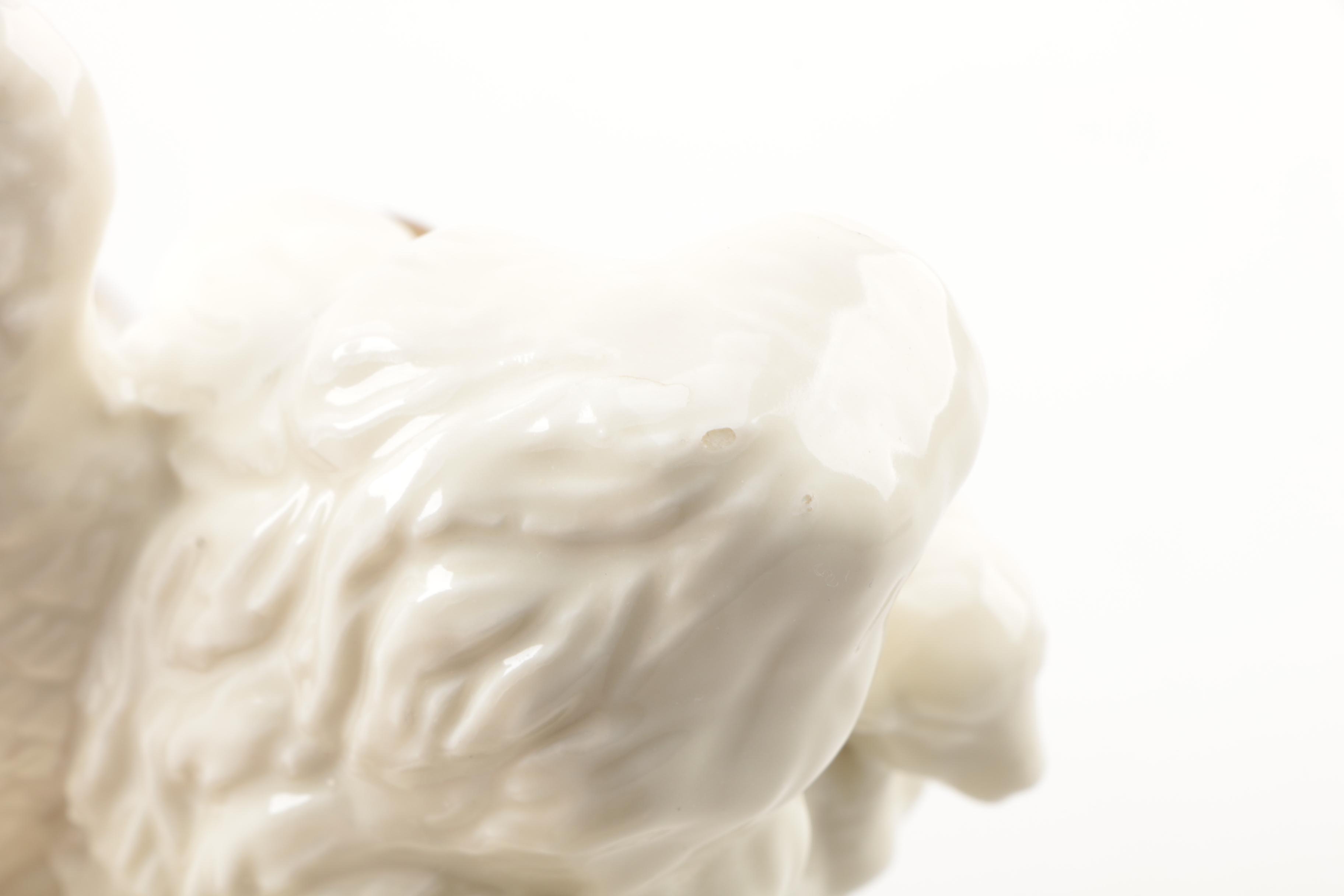 Ceramic Angel Music Box Figurine