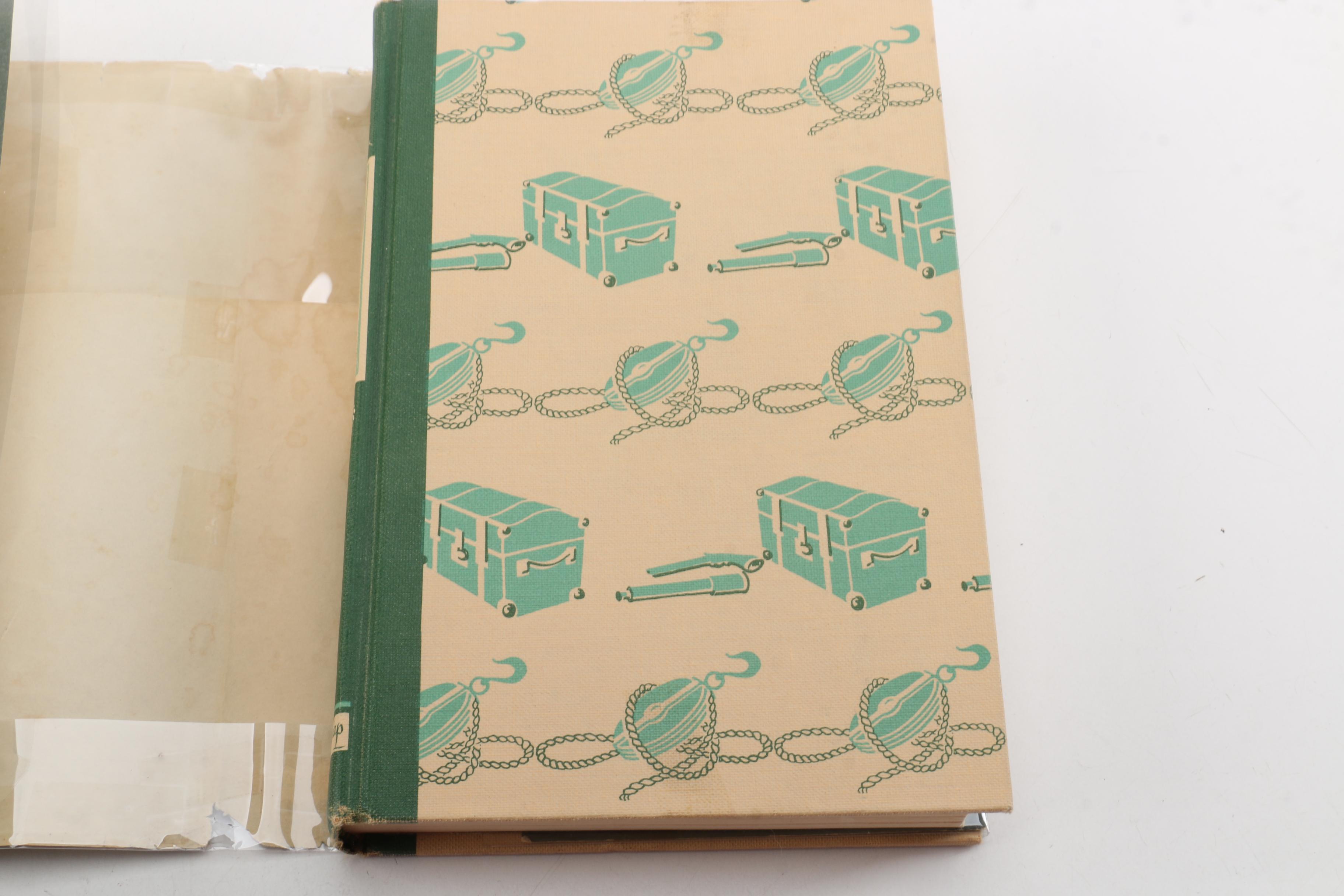 1947 Illustrated Junior Library Edition of "Treasure Island" by Robert Stevenson