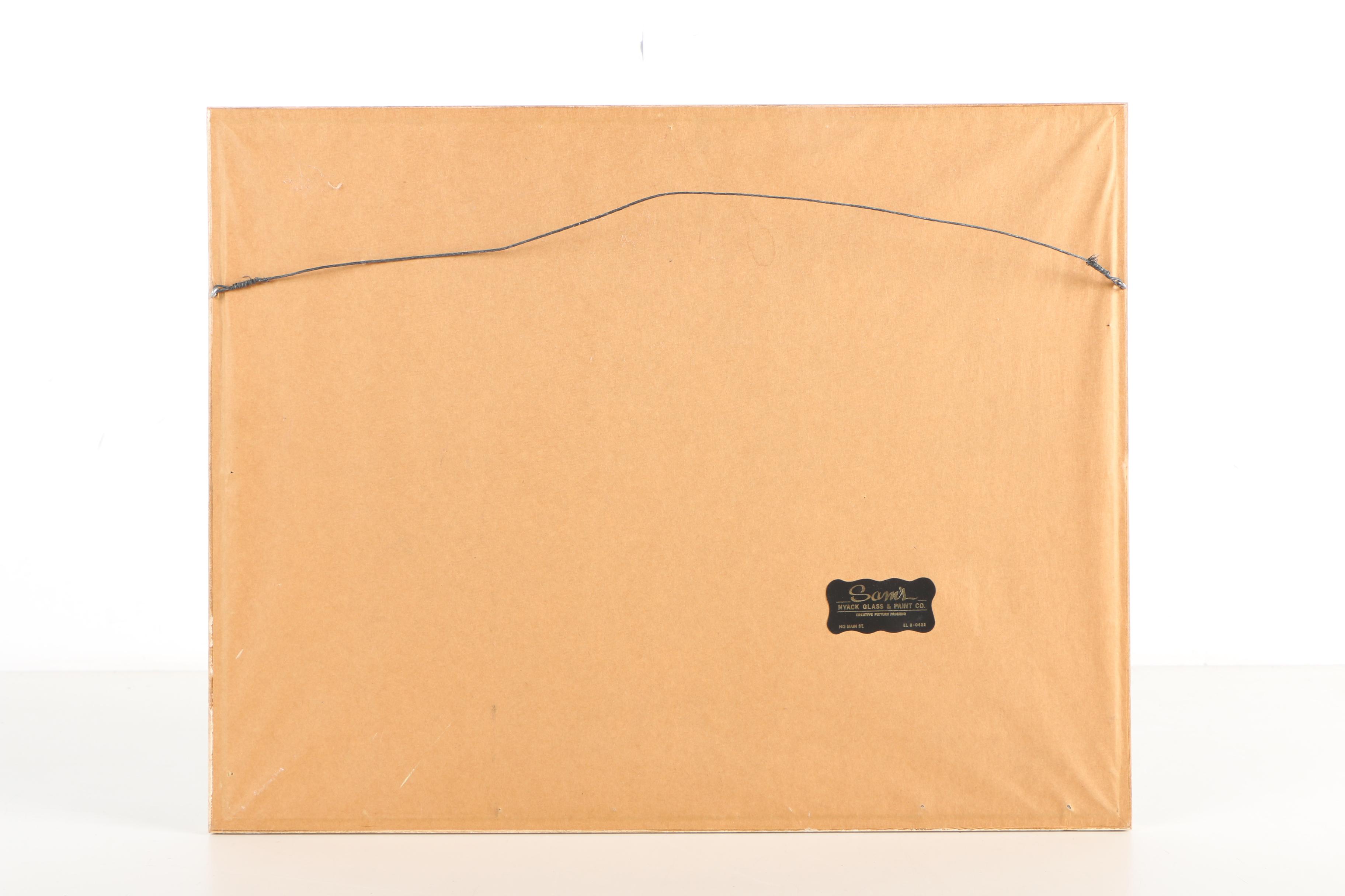 Reproduction Engraving "Prospect Des Kornmarckts zu Basel"