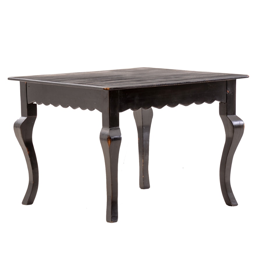 Contemporary Queen Anne Style Table