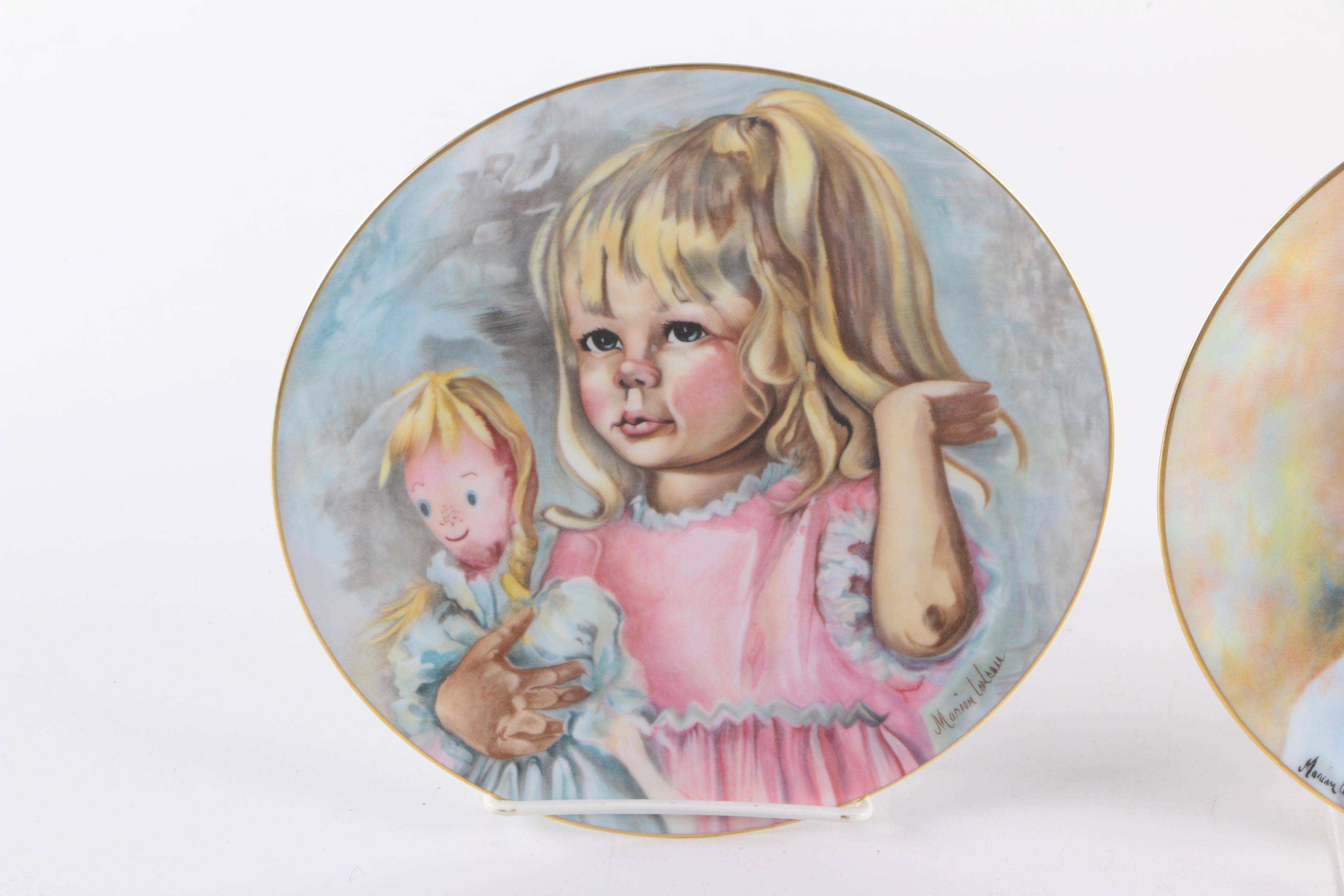 Pair of Limoges Limited Edition Plates
