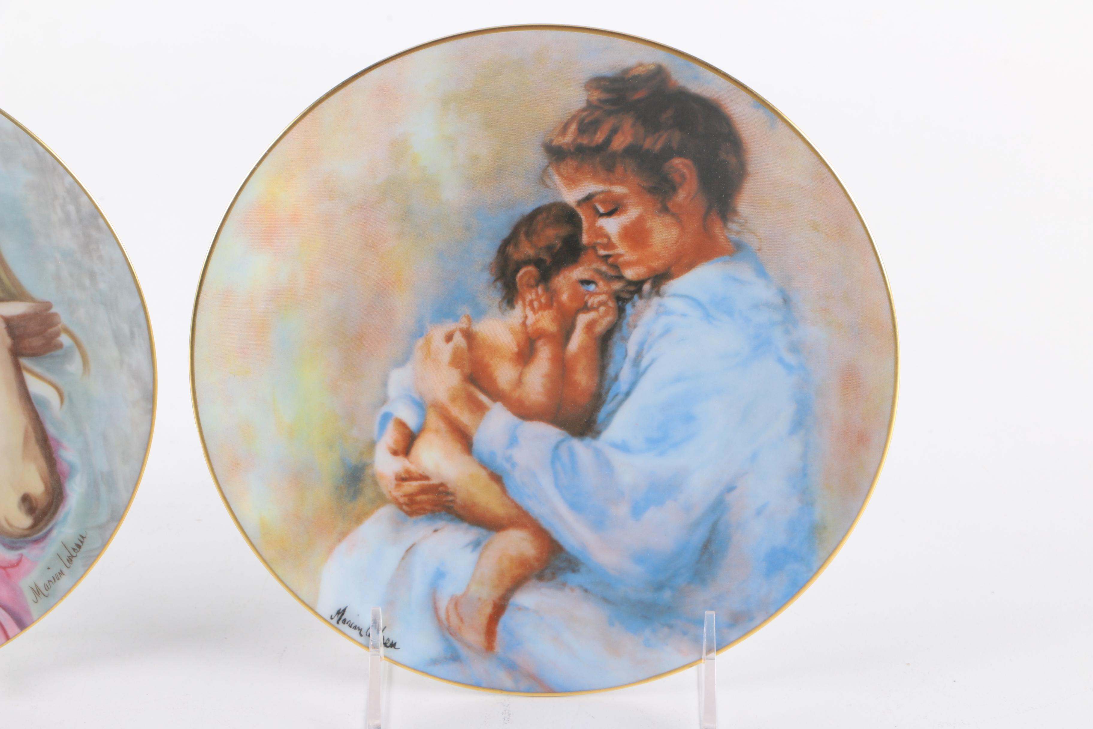 Pair of Limoges Limited Edition Plates