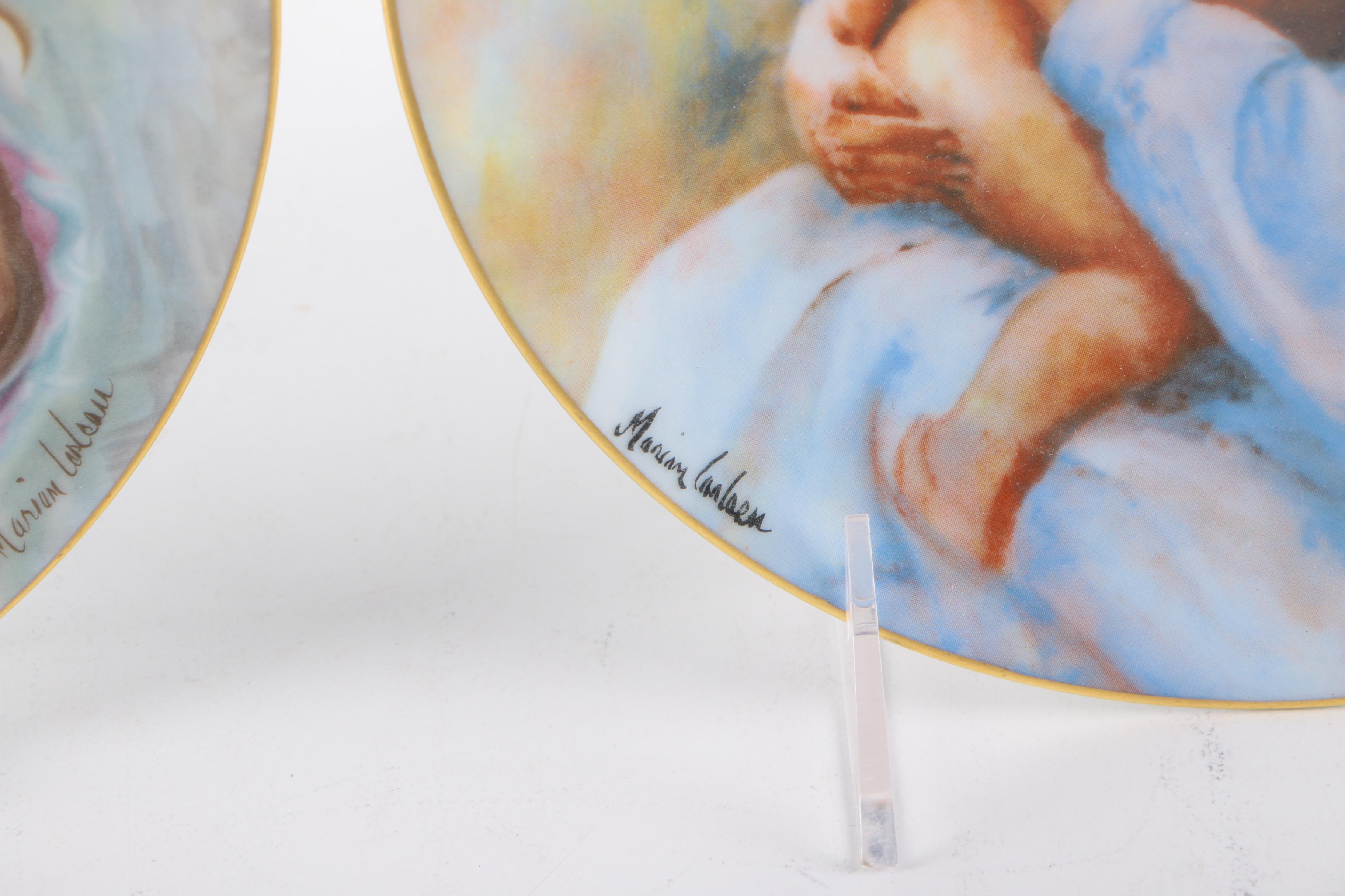 Pair of Limoges Limited Edition Plates