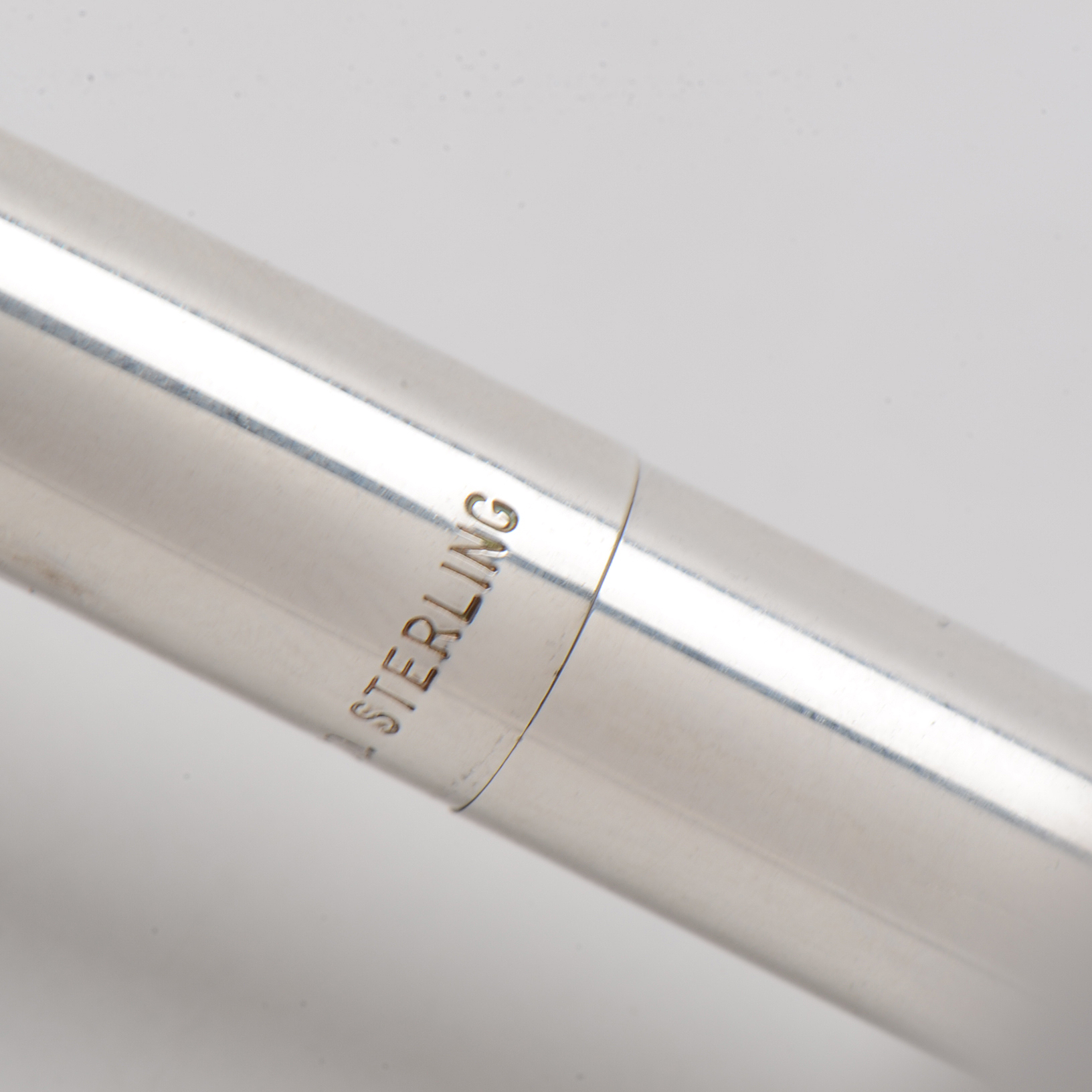 Tiffany & Co Sterling Silver "T-Clip" Twist Ballpoint Pen