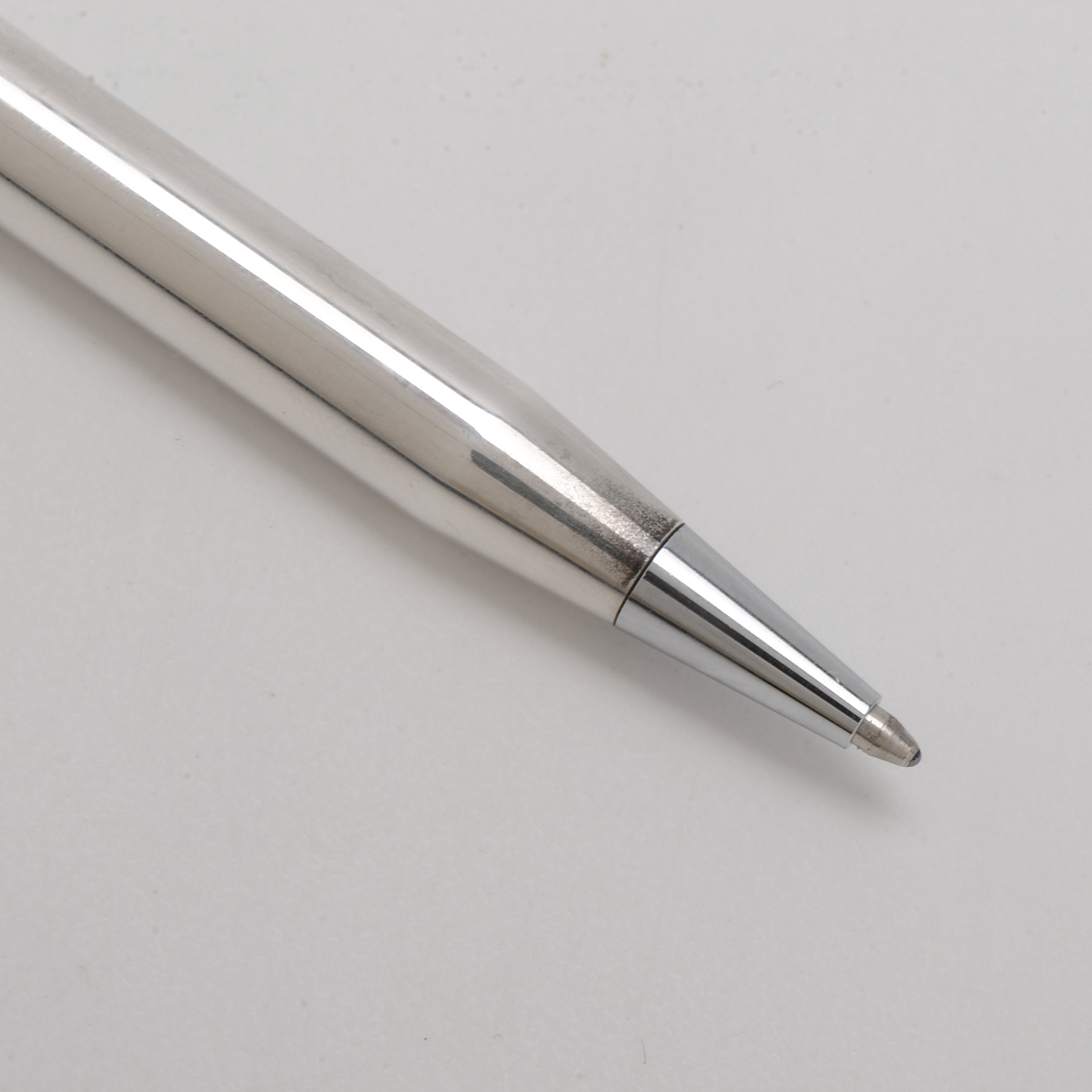 Tiffany & Co Sterling Silver Twist Ballpoint Pen