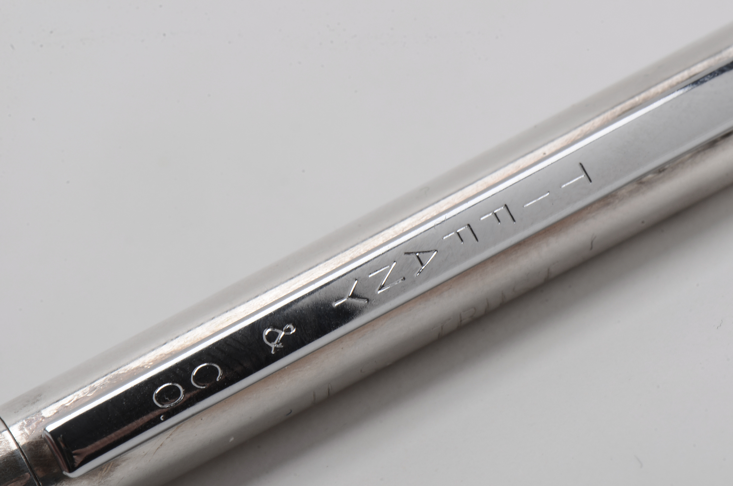 Tiffany & Co Sterling Silver Twist Ballpoint Pen