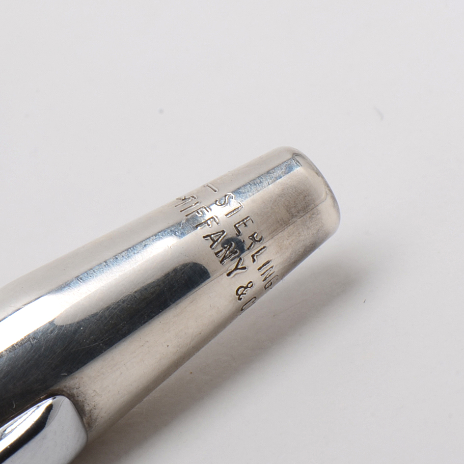 Tiffany & Co Sterling Silver Twist Ballpoint Pen