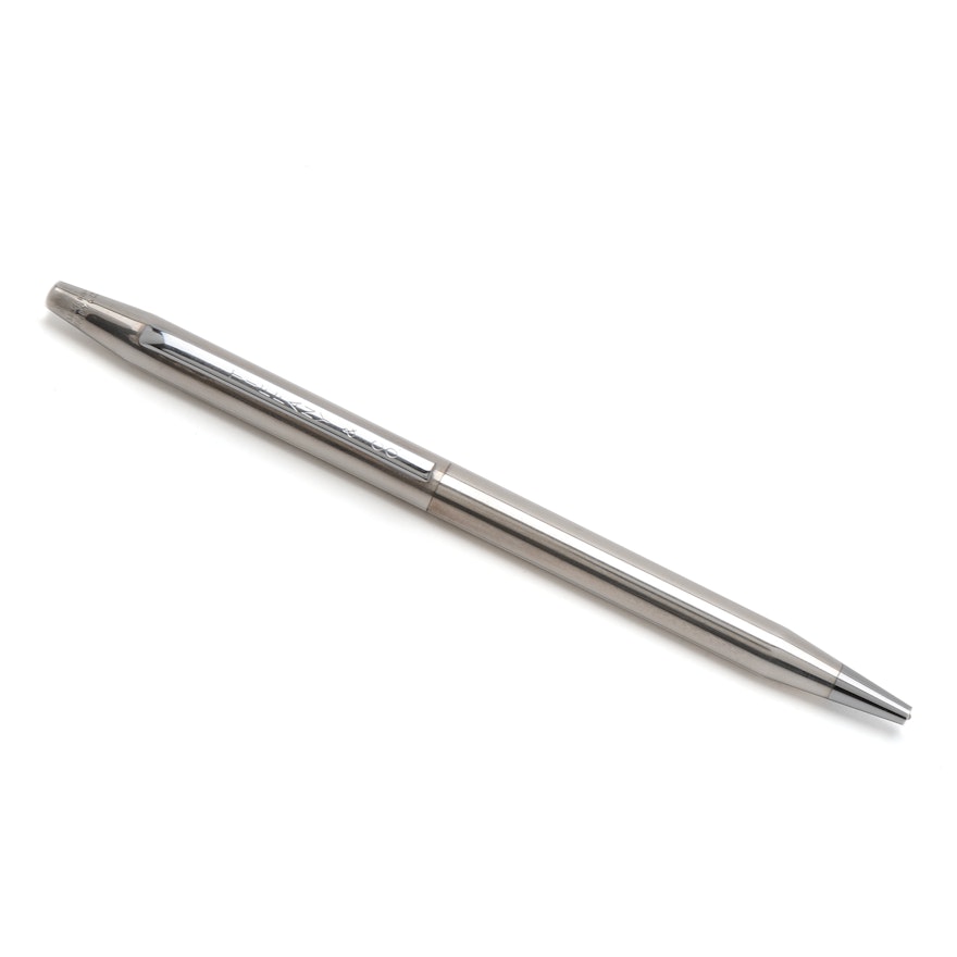 Tiffany & Co Sterling Silver Twist Ballpoint Pen