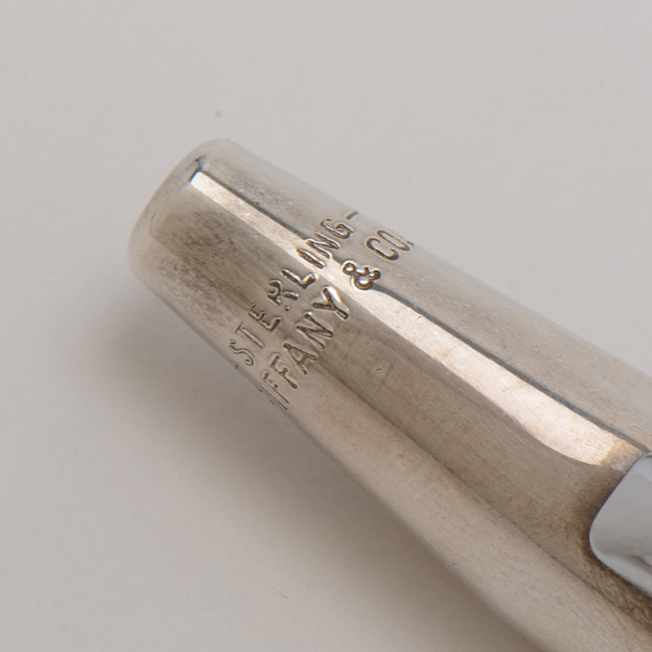 Tiffany & Co Sterling Silver Twist Ballpoint Pen