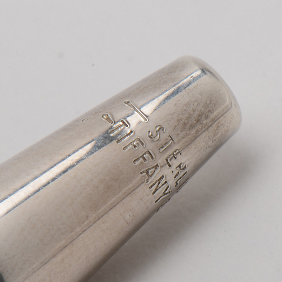 Tiffany & Co Sterling Silver Twist Ballpoint Pen