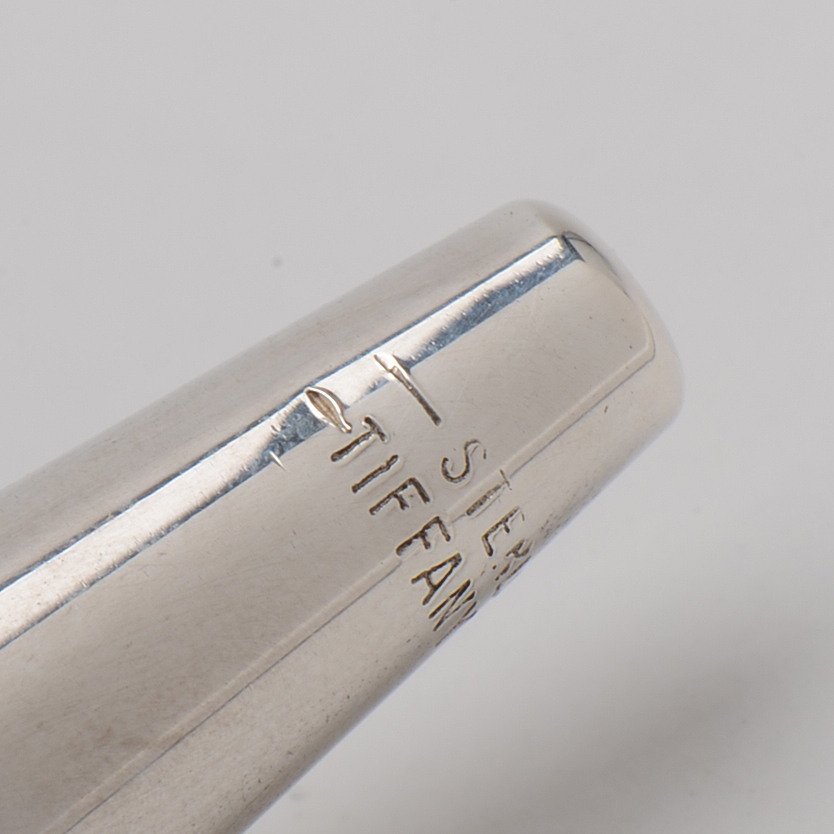 Tiffany & Co Sterling Silver Twist Ballpoint Pen