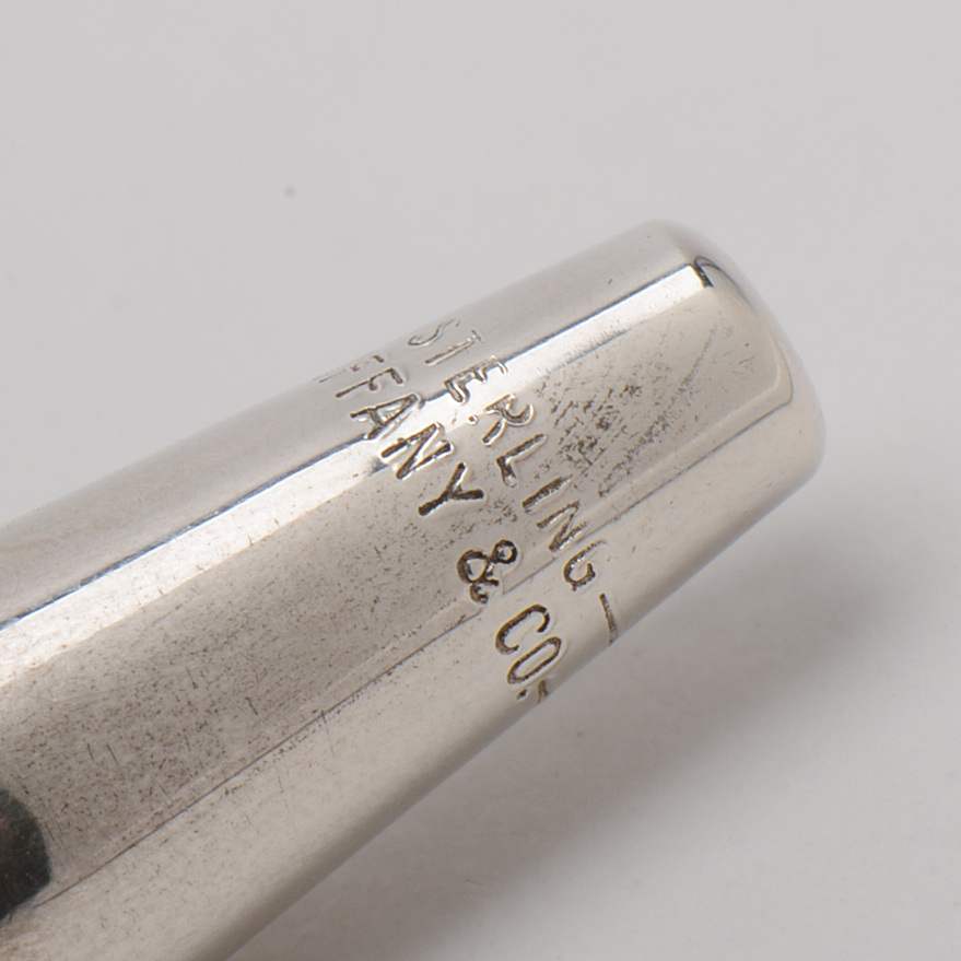 Tiffany & Co Sterling Silver Twist Ballpoint Pen