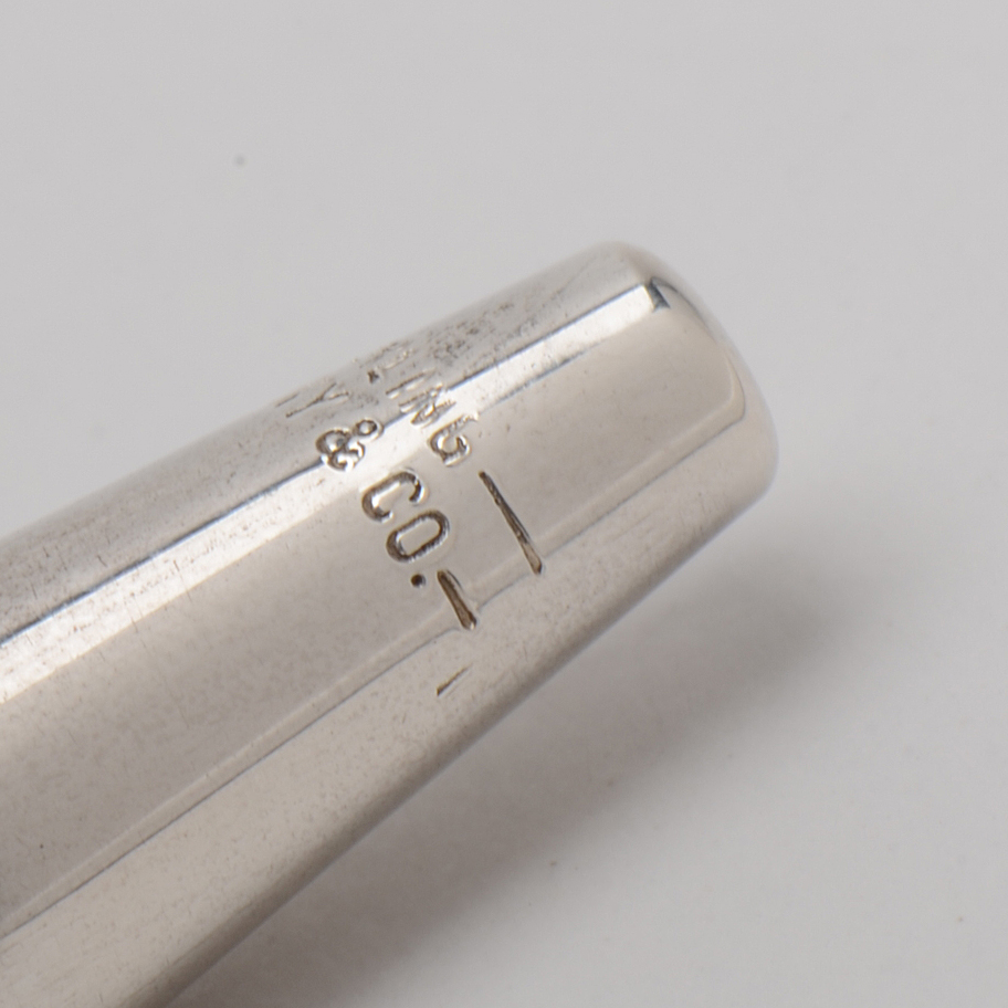 Tiffany & Co Sterling Silver Twist Ballpoint Pen