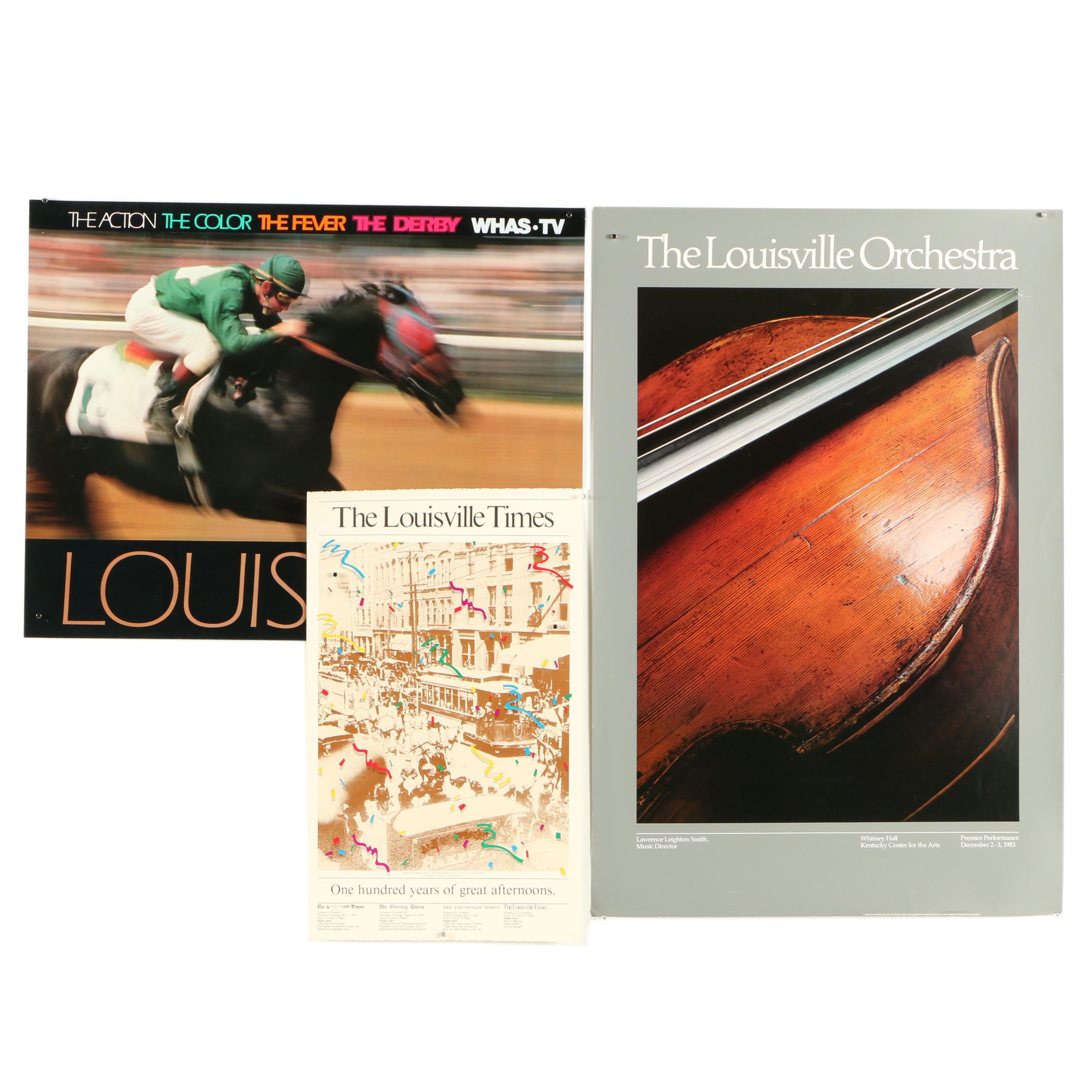 Louisville Offset Advertisement Posters