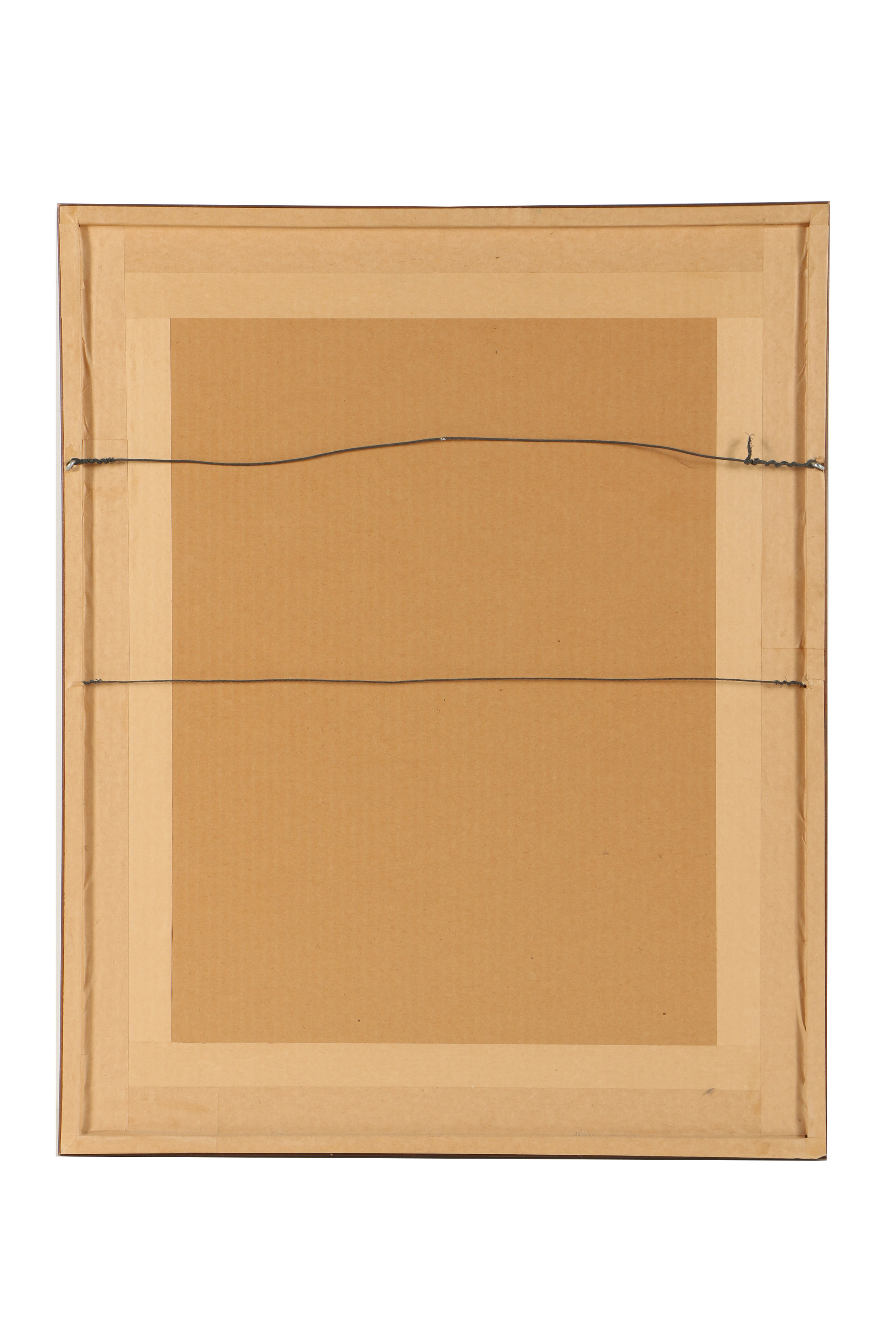 Mid-Century Acrylic Painting on Paper