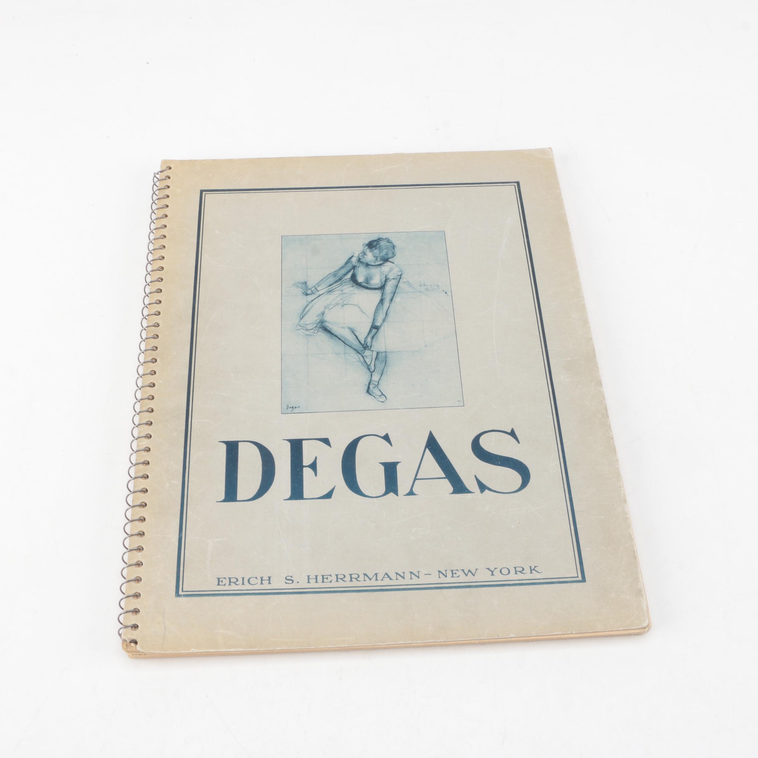 Vintage Books on Art Including 1938 "Manet"