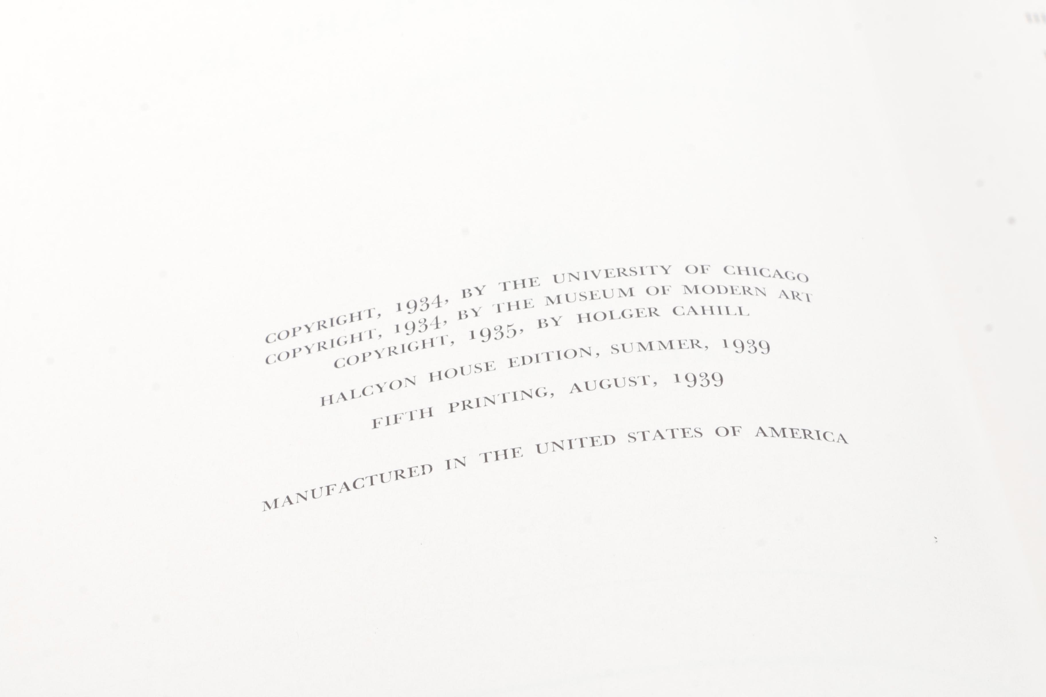 Vintage Books on Art Including 1938 "Manet"