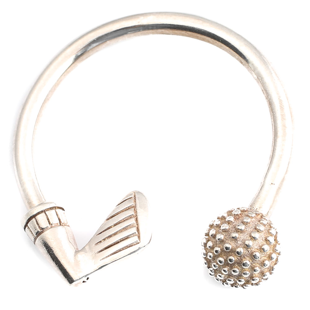 Tiffany & Co. Sterling Silver Golf Key Ring