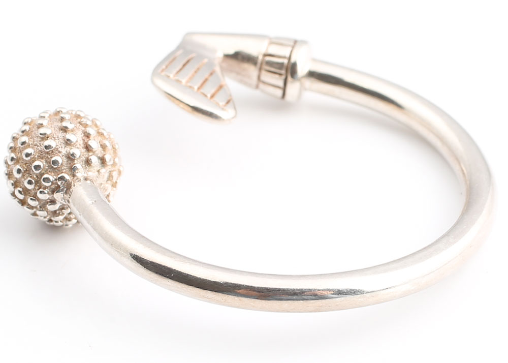 Tiffany & Co. Sterling Silver Golf Key Ring