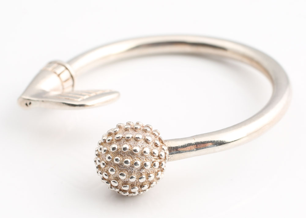 Tiffany & Co. Sterling Silver Golf Key Ring