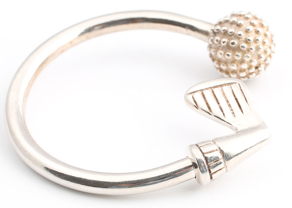 Tiffany & Co. Sterling Silver Golf Key Ring