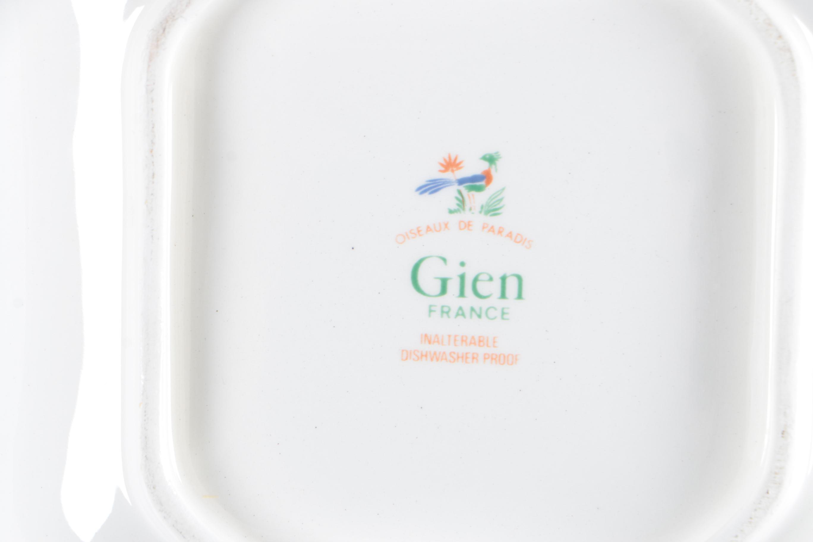 Gien France Ceramic Trays
