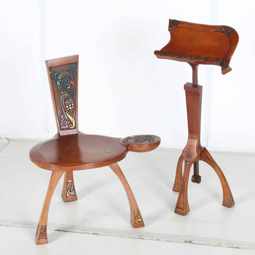 Gabriel Mc Keagney  Stand and Chair