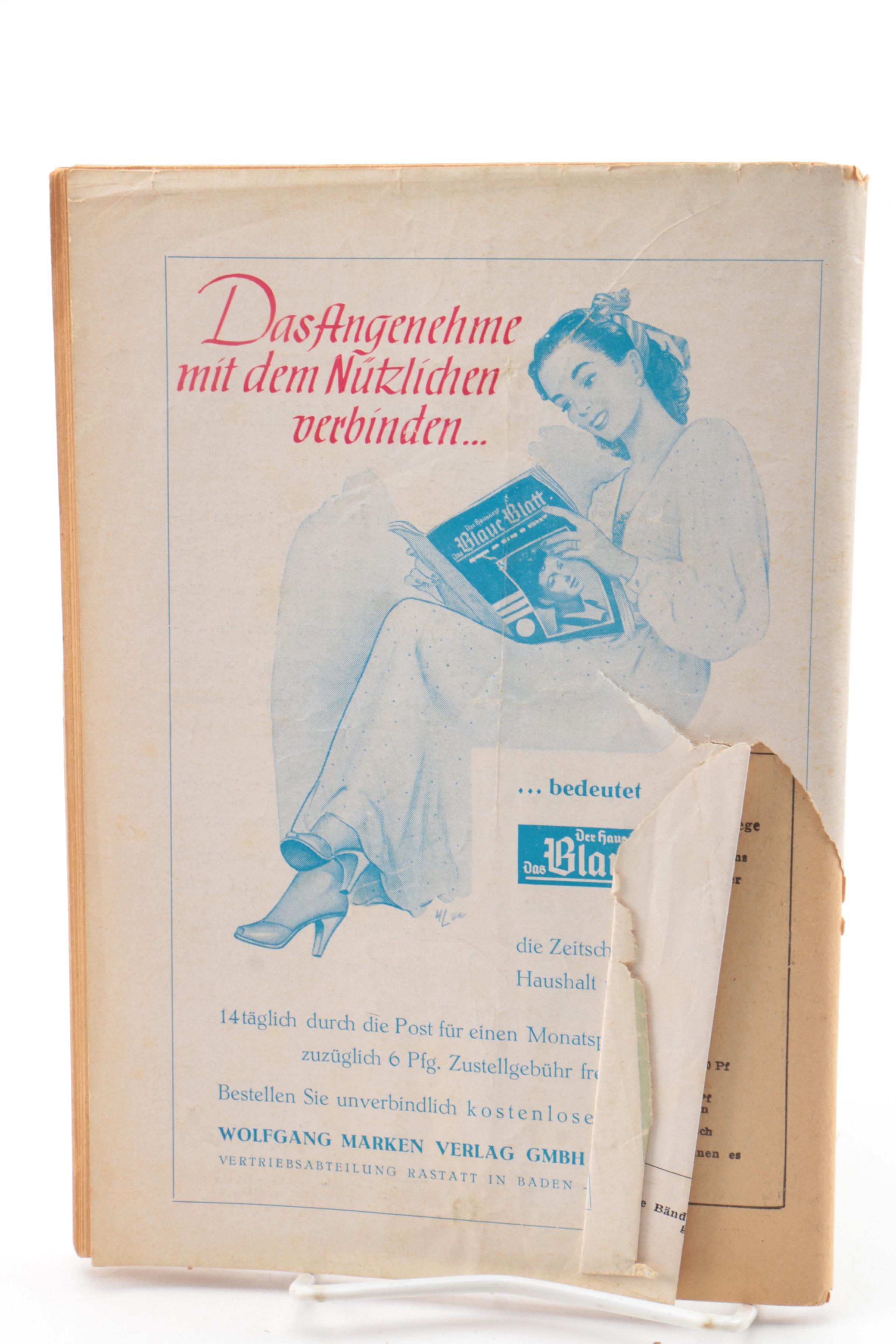 German and Hungarian Language Books and Magazines