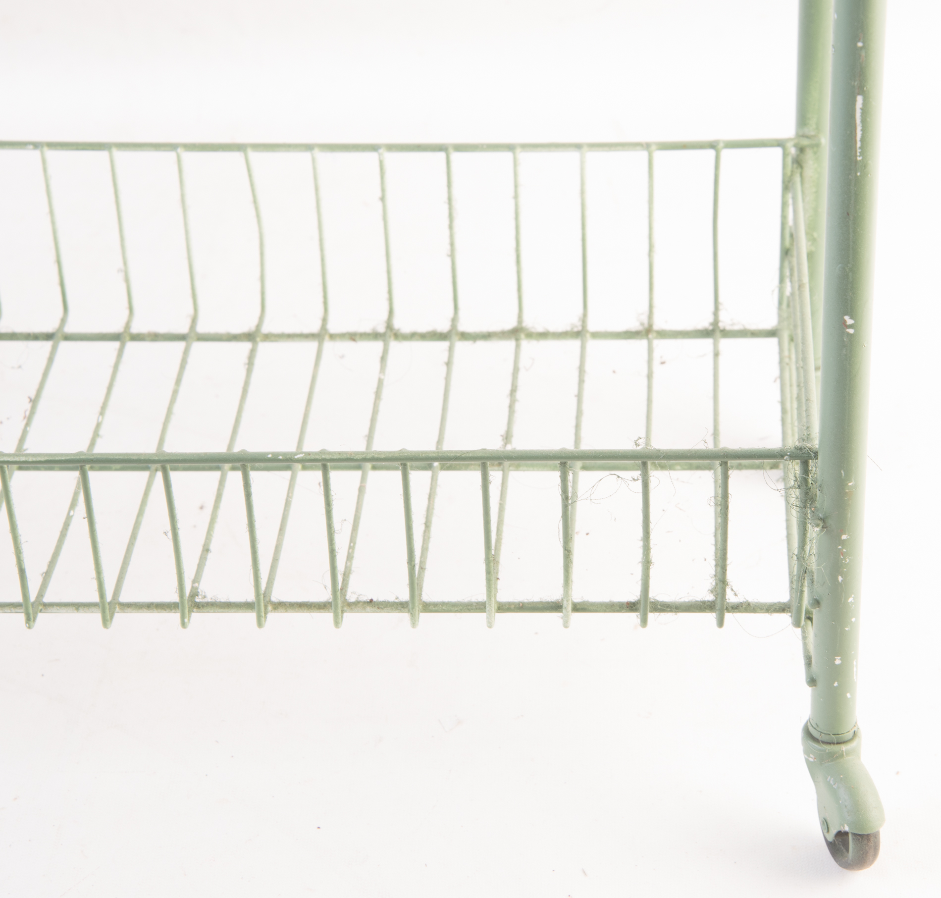 Rolling Metal Tiered Cart