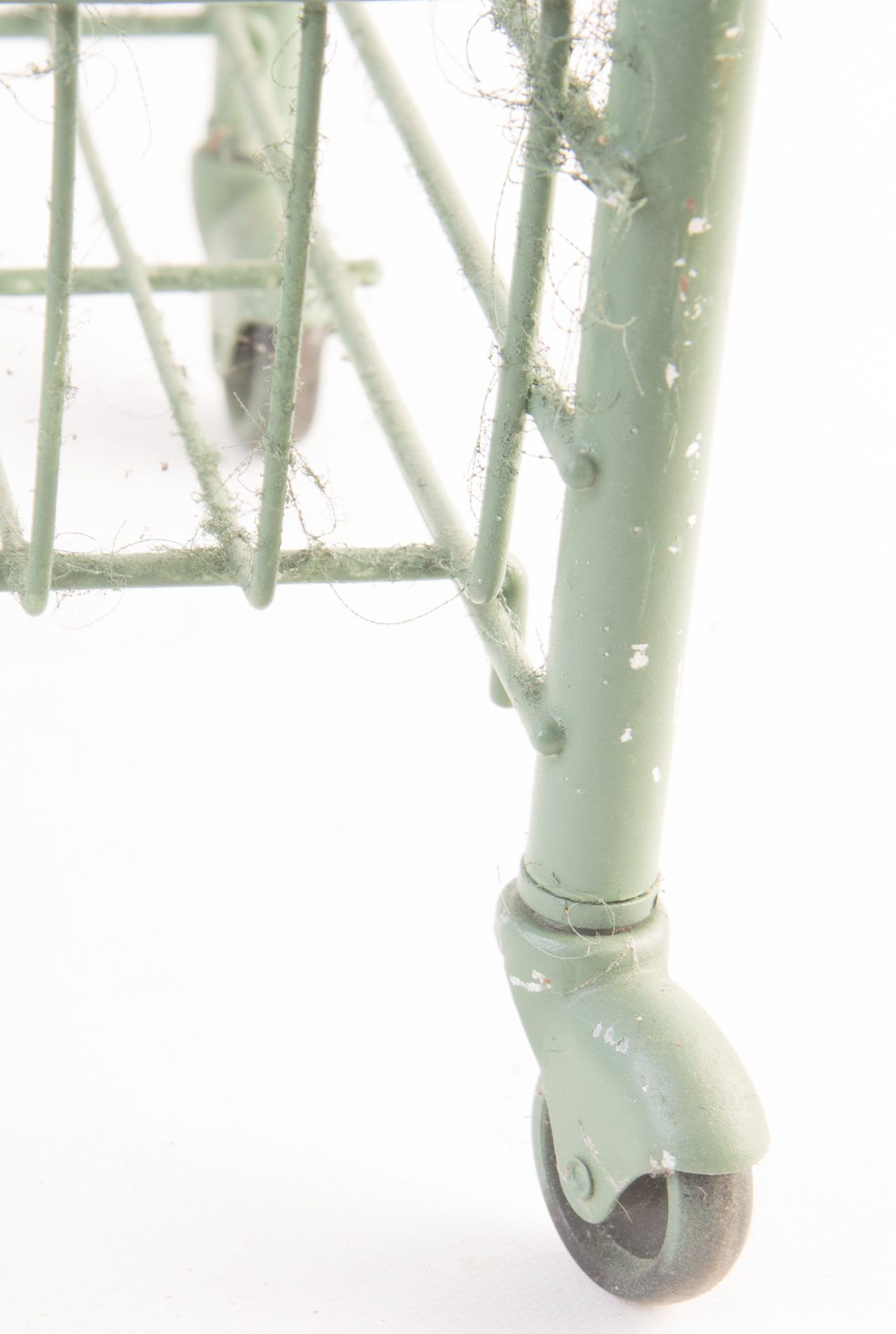 Rolling Metal Tiered Cart